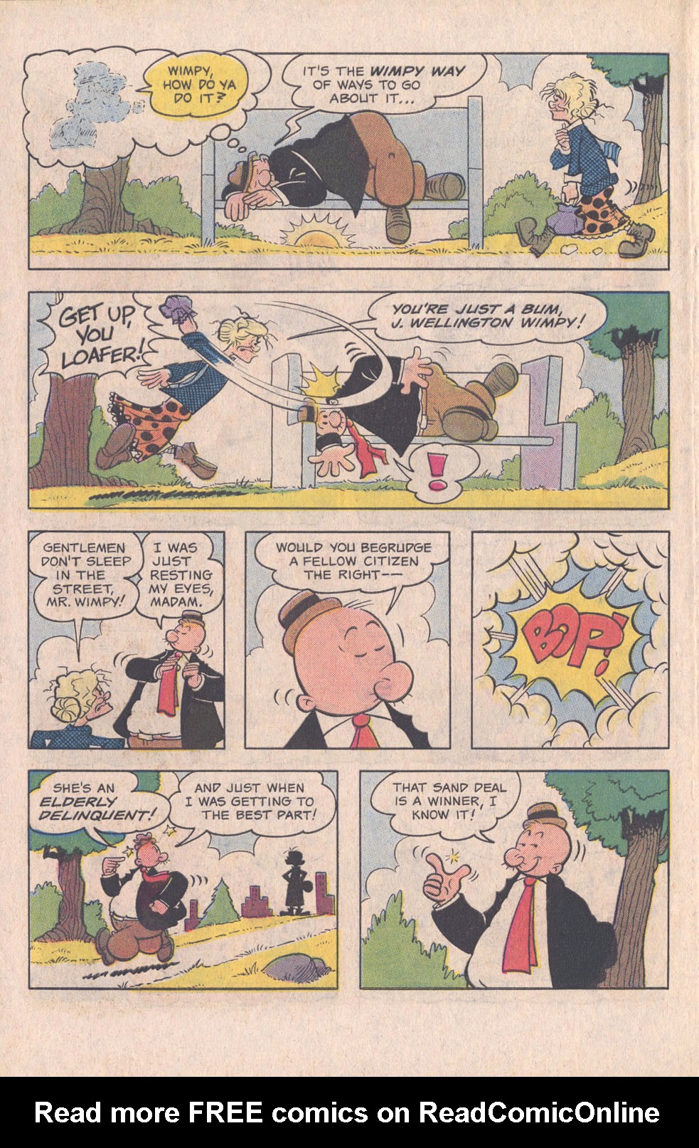 Read online Popeye (1948) comic -  Issue #159 - 10