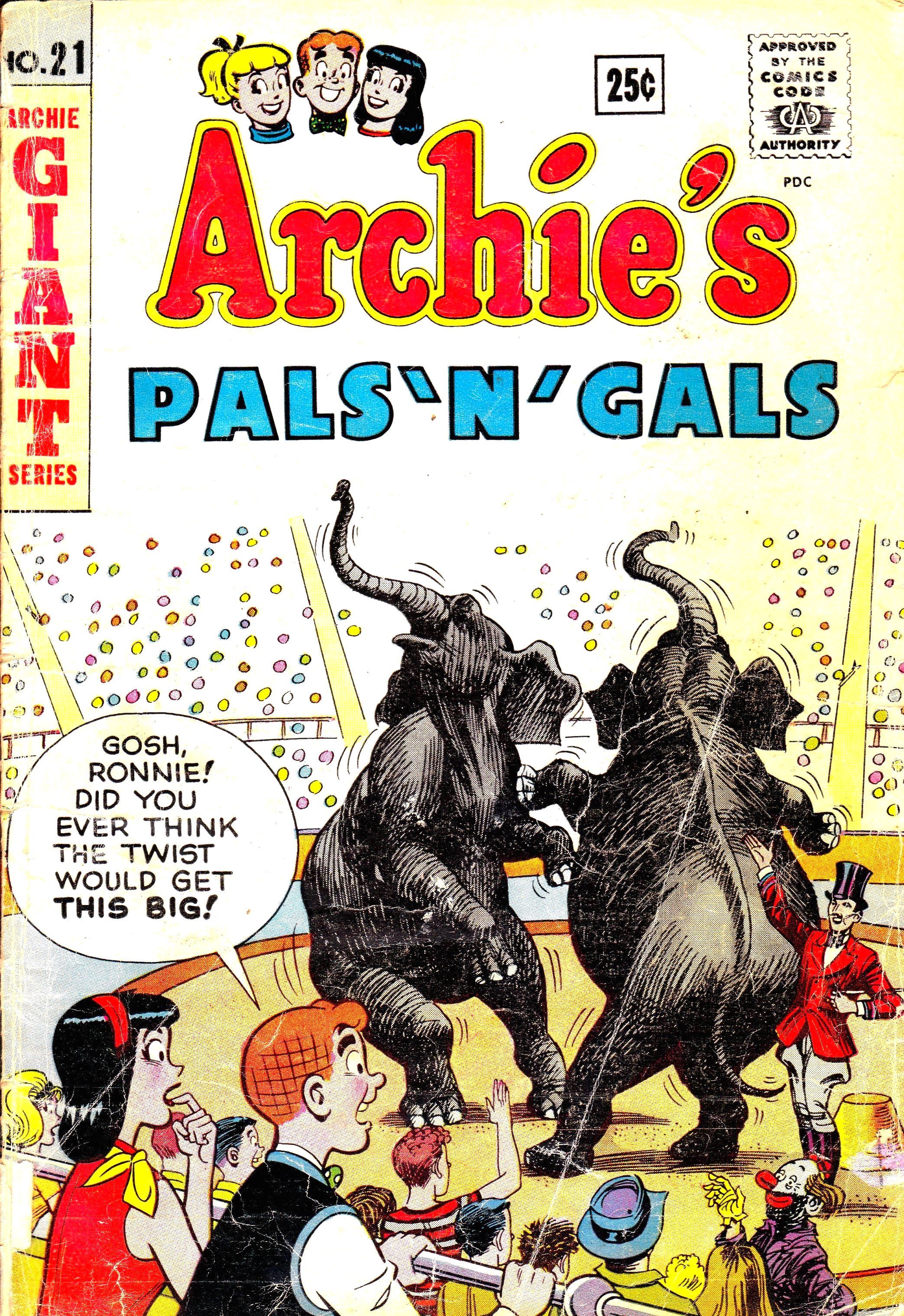 Read online Archie's Pals 'N' Gals (1952) comic -  Issue #21 - 1