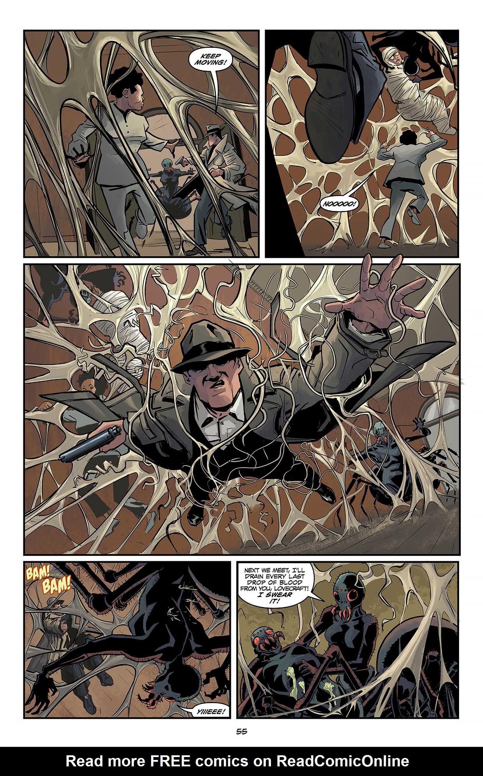 Read online Lovecraft P.I. - The Curious Case of ReAnimator comic -  Issue # TPB - 56