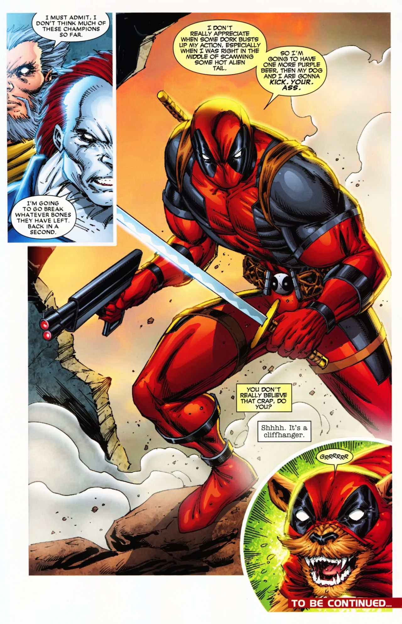 Read online Deadpool Corps (2010) comic -  Issue #1 - 23