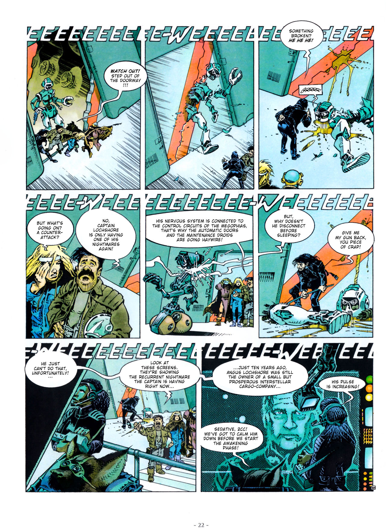Read online Aquablue comic -  Issue #3 - 23