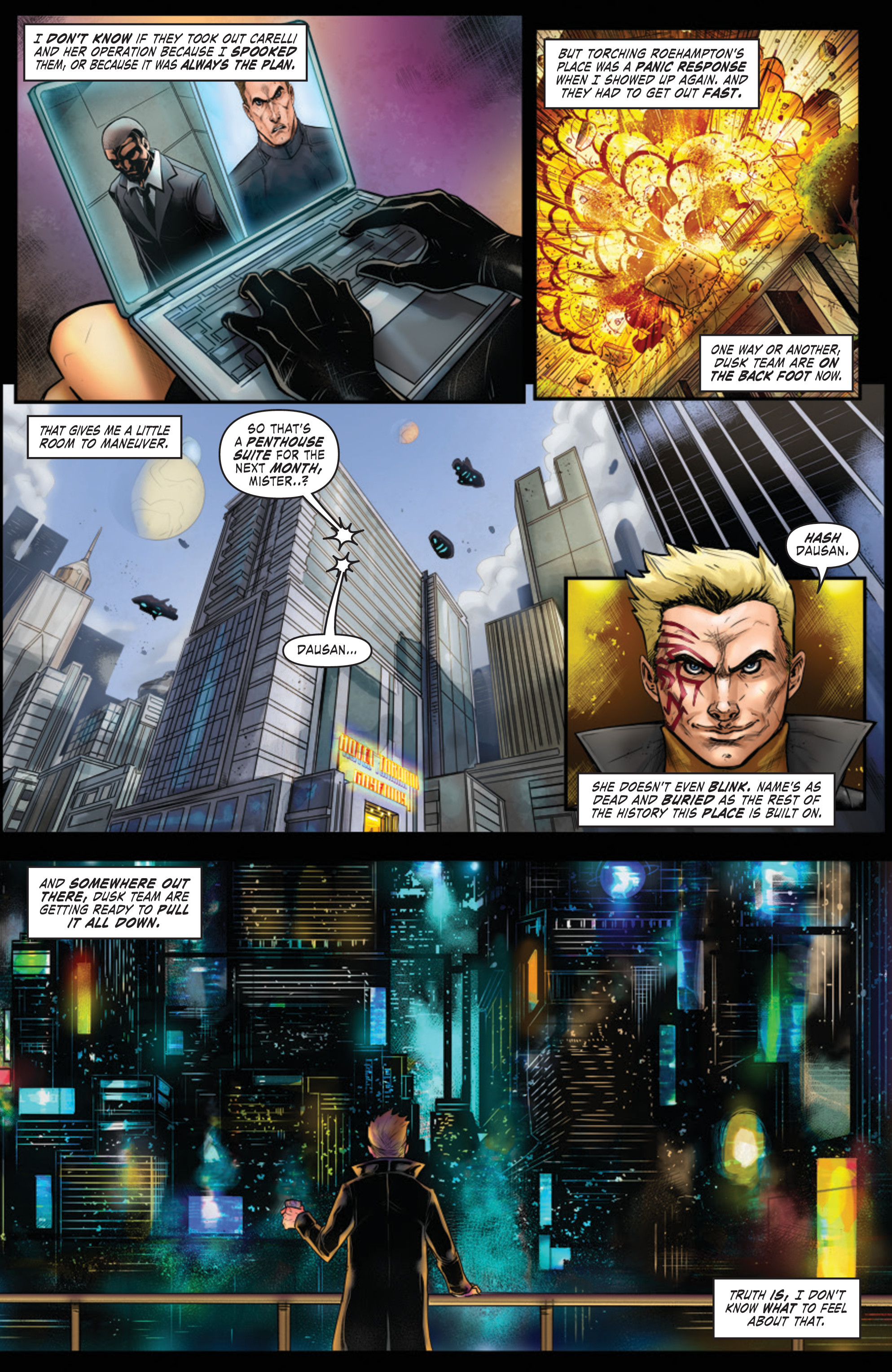 Read online Altered Carbon: Download Blues comic -  Issue # TPB - 101