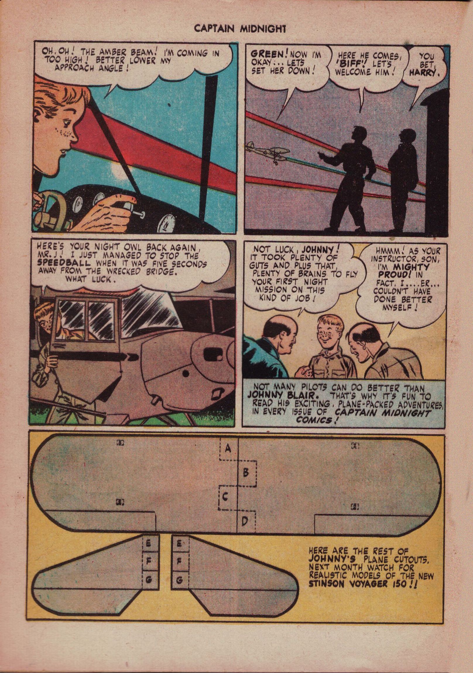 Read online Captain Midnight (1942) comic -  Issue #48 - 20