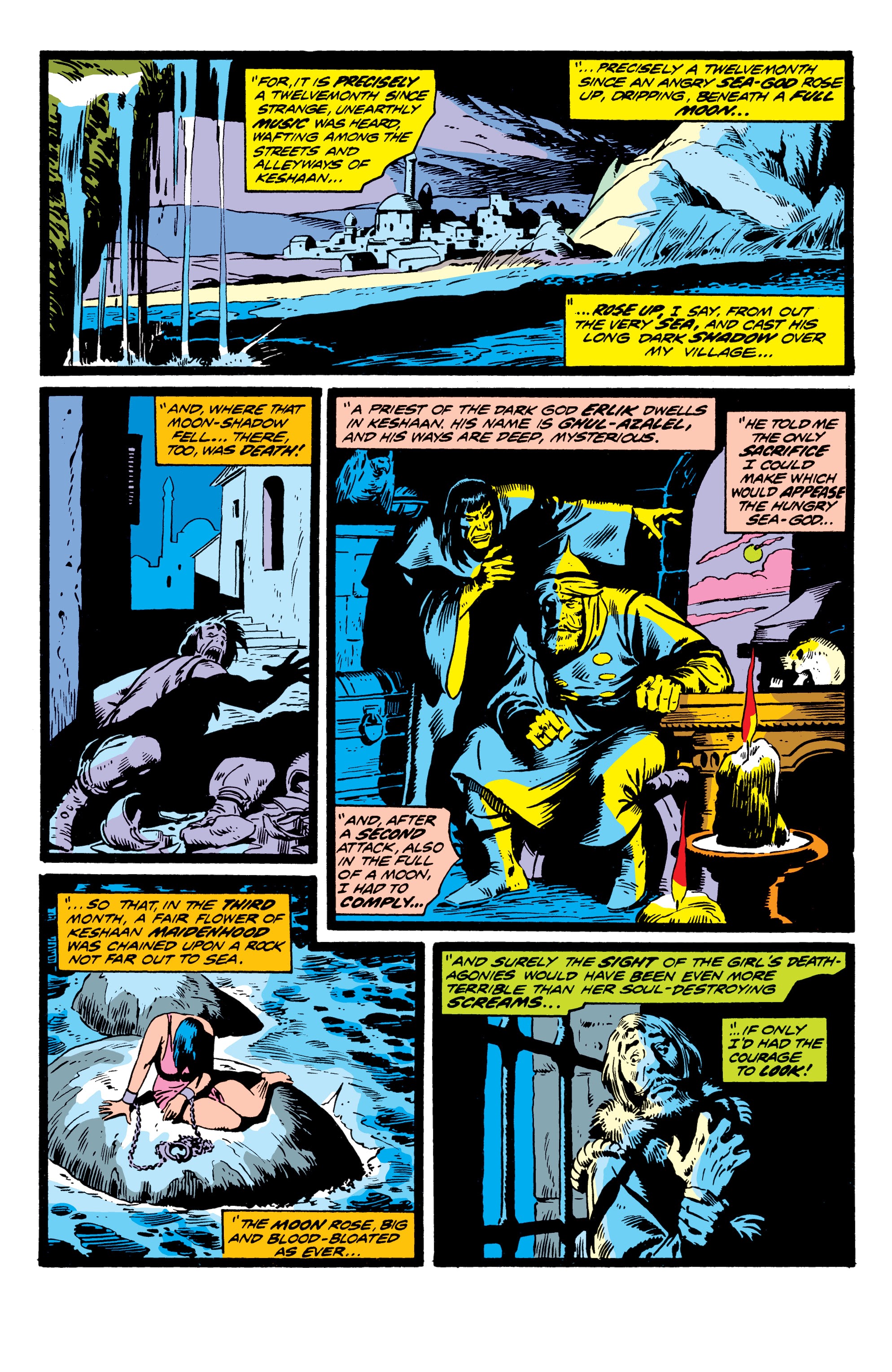 Read online Conan The Barbarian Epic Collection: The Original Marvel Years - The Curse Of The Golden Skull comic -  Issue # TPB (Part 3) - 54