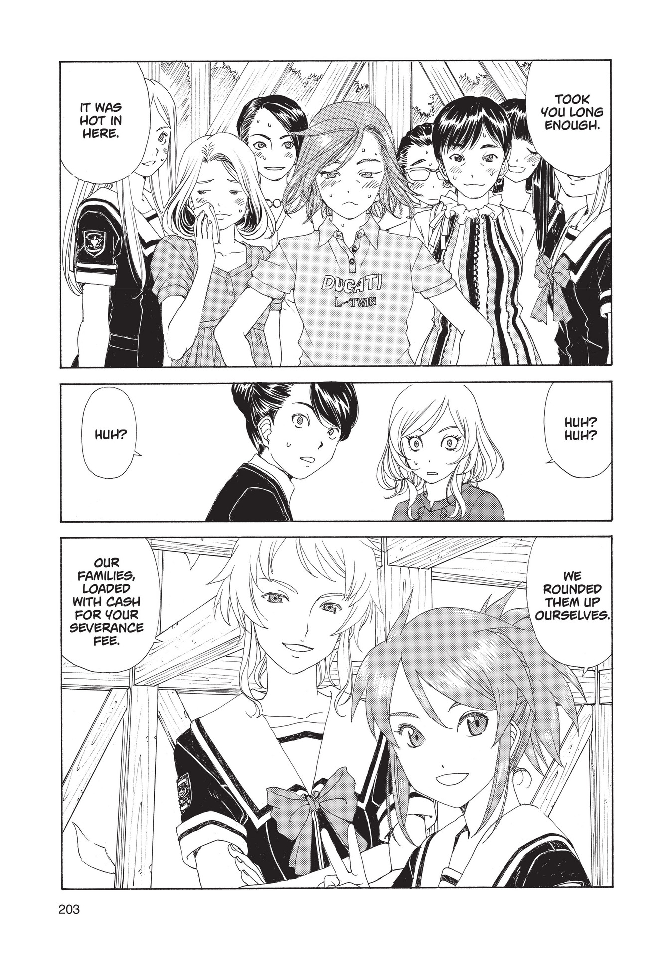 Read online Paradise Residence comic -  Issue #3 - 204