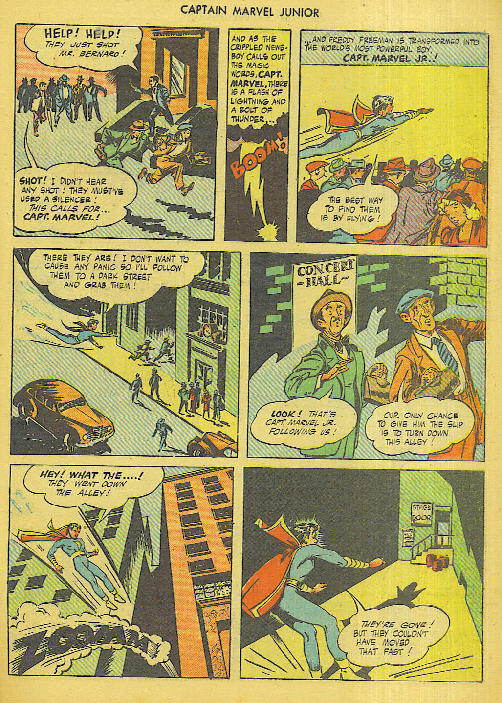 Read online Captain Marvel, Jr. comic -  Issue #43 - 35