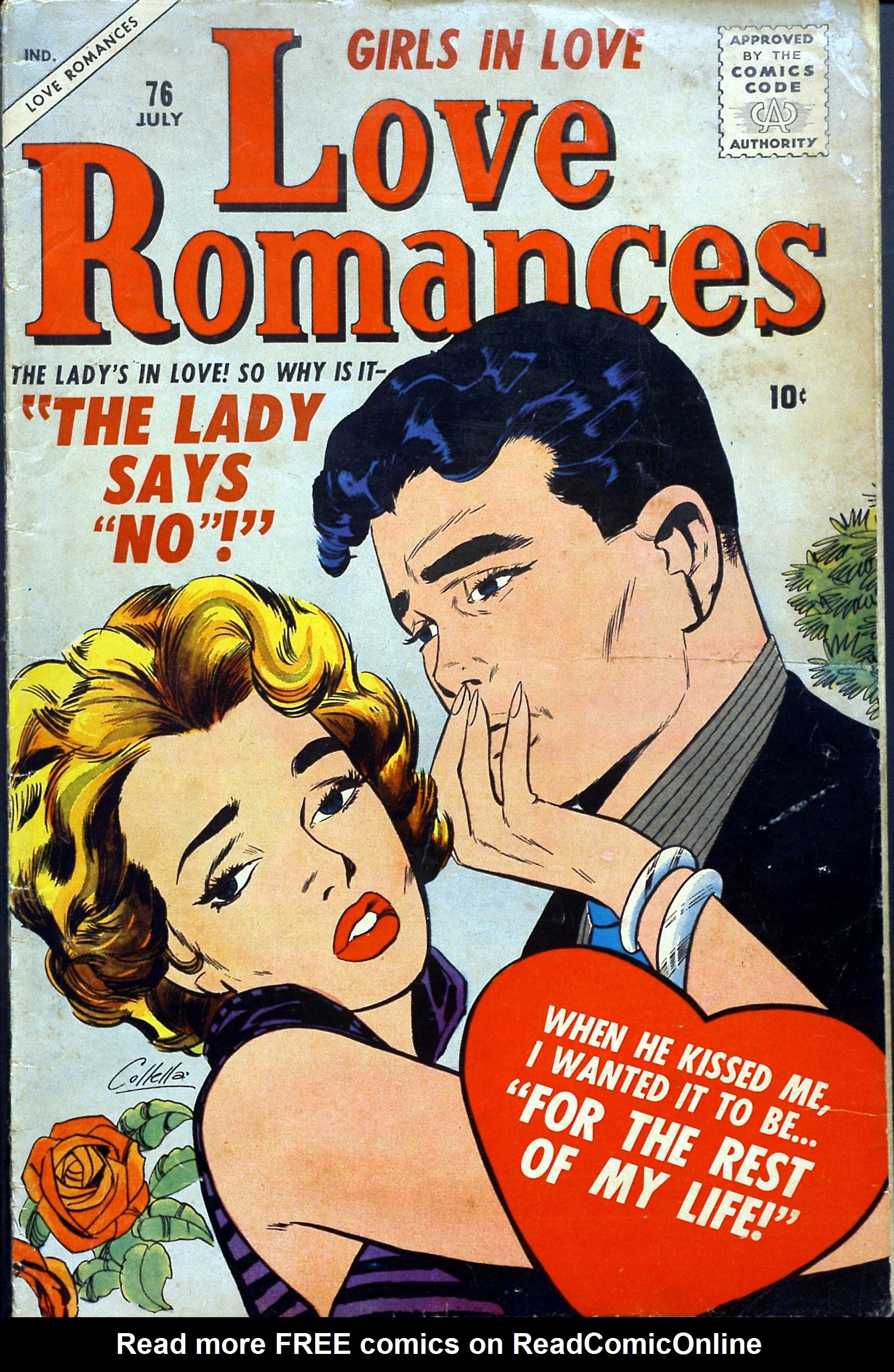 Read online Love Romances comic -  Issue #76 - 1