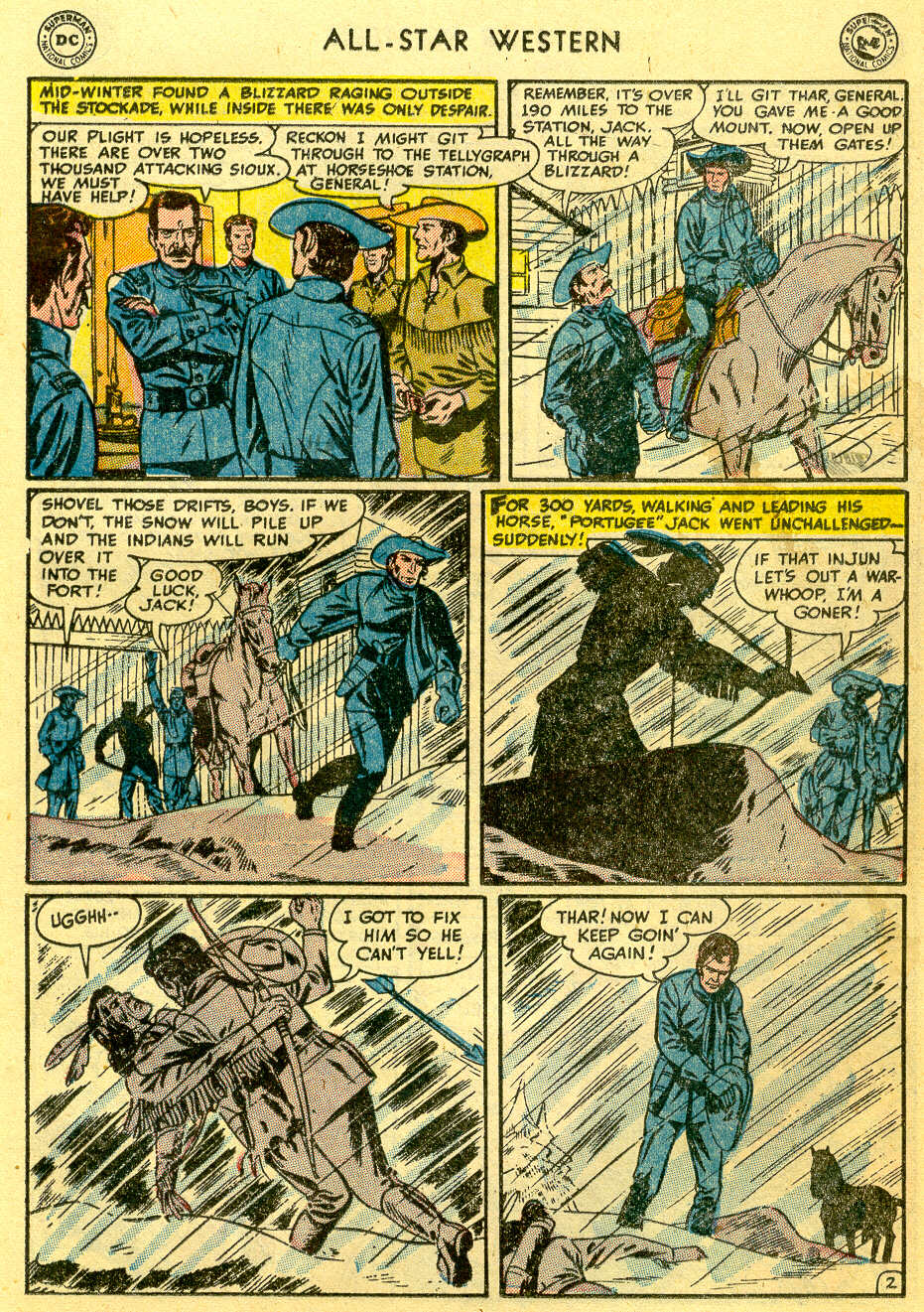 Read online All-Star Western (1951) comic -  Issue #82 - 17