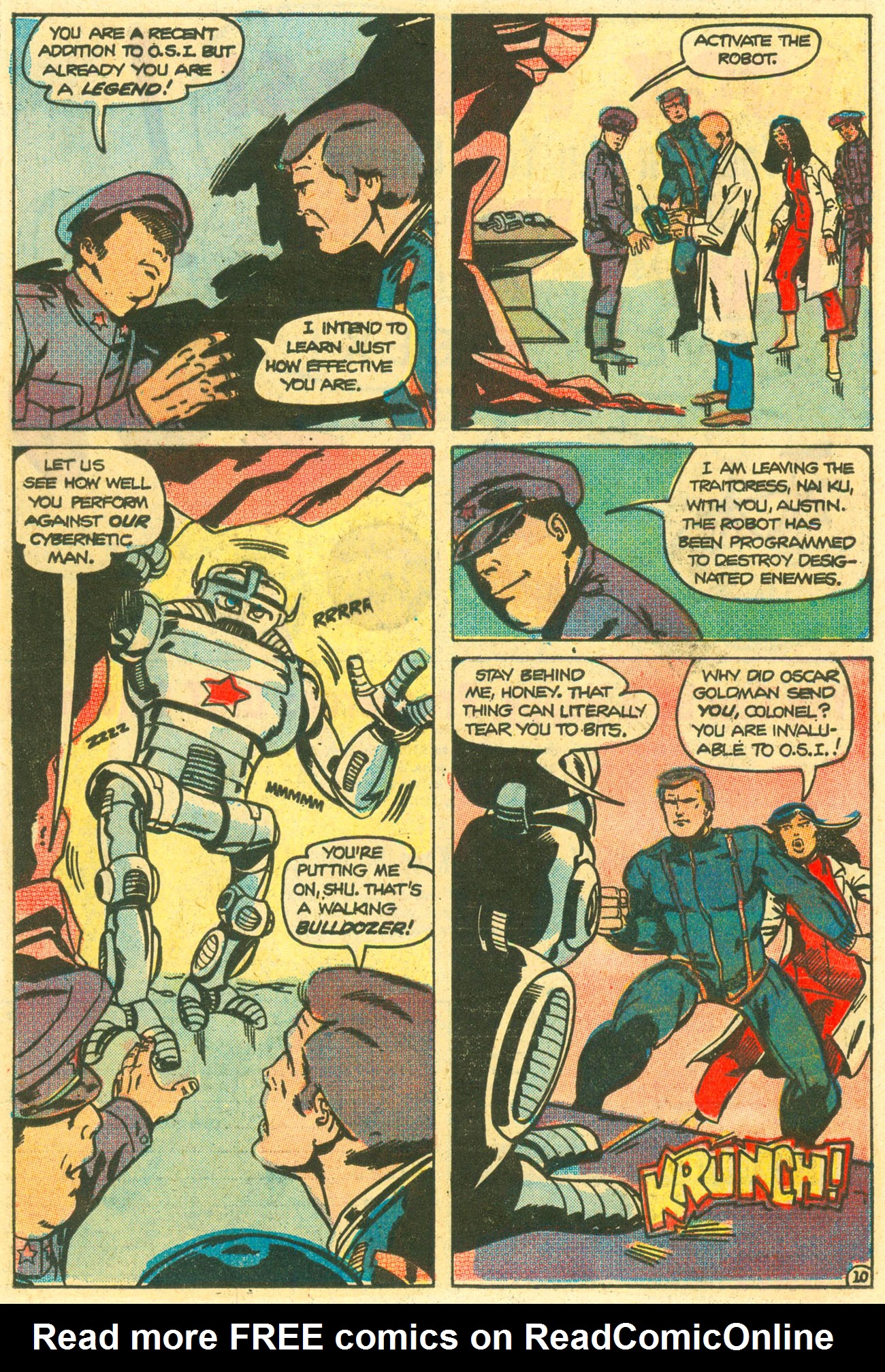 Read online The Six Million Dollar Man [comic] comic -  Issue #1 - 24