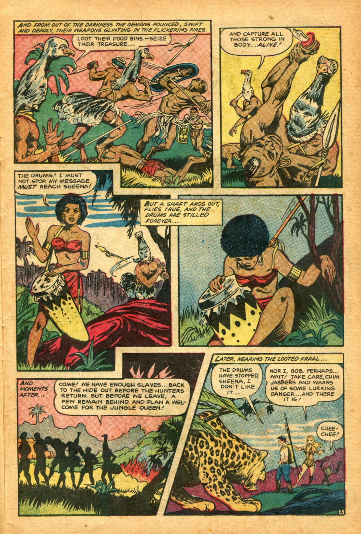 Read online Sheena, Queen of the Jungle (1942) comic -  Issue #14 - 23