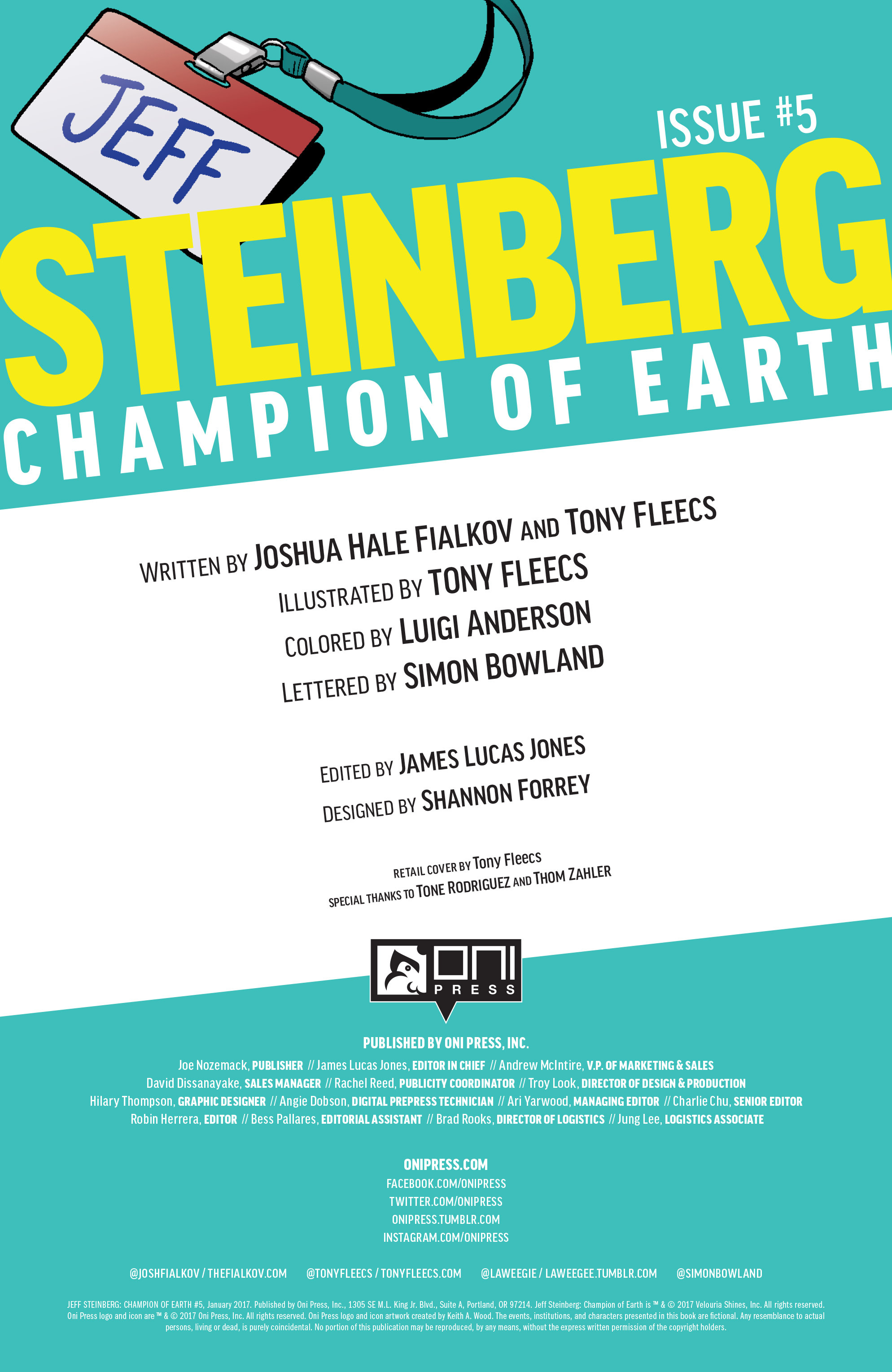 Jeff Steinberg Champion of Earth Issue #5 #5 - English 2