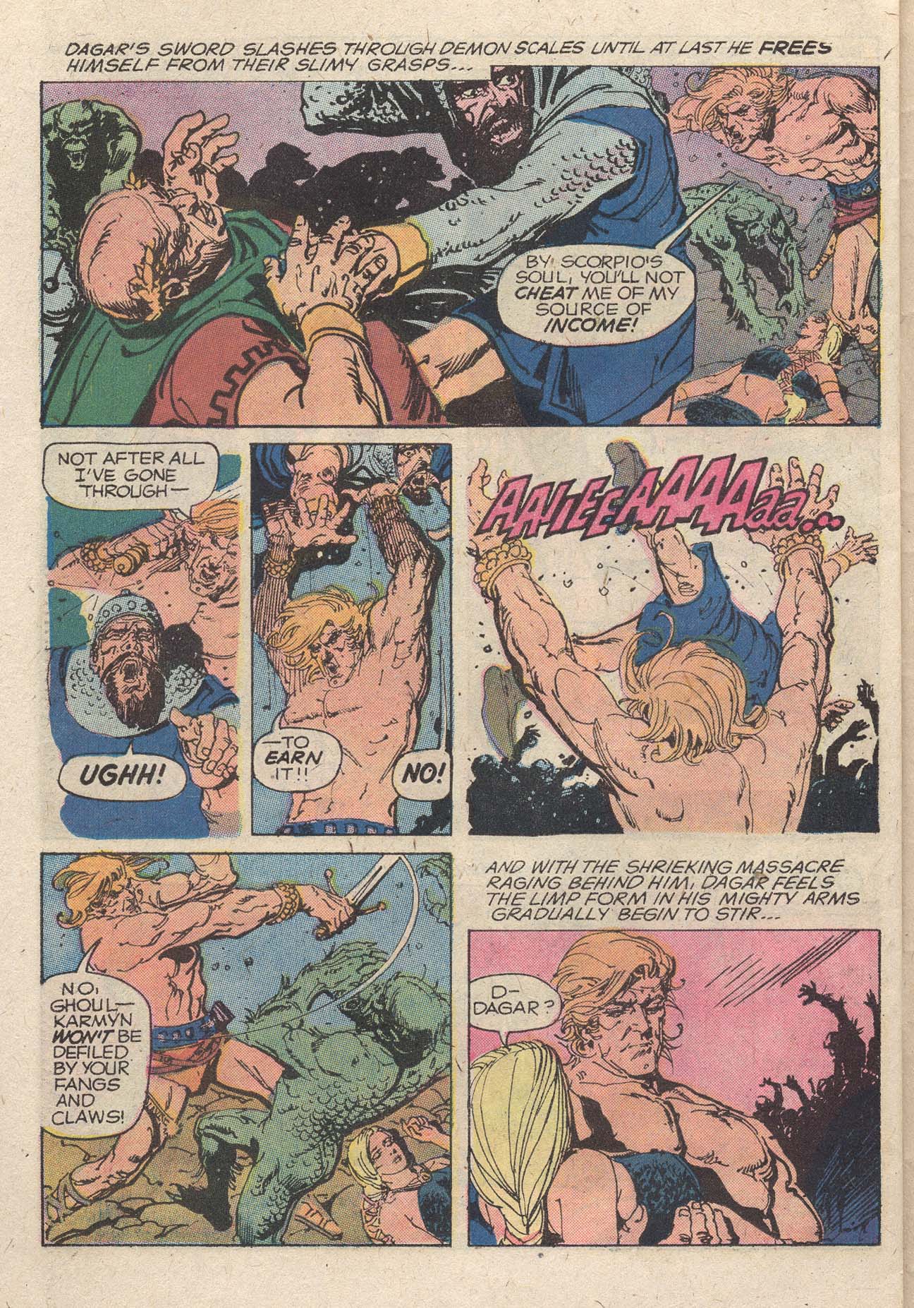 Read online Dagar the Invincible comic -  Issue #16 - 26