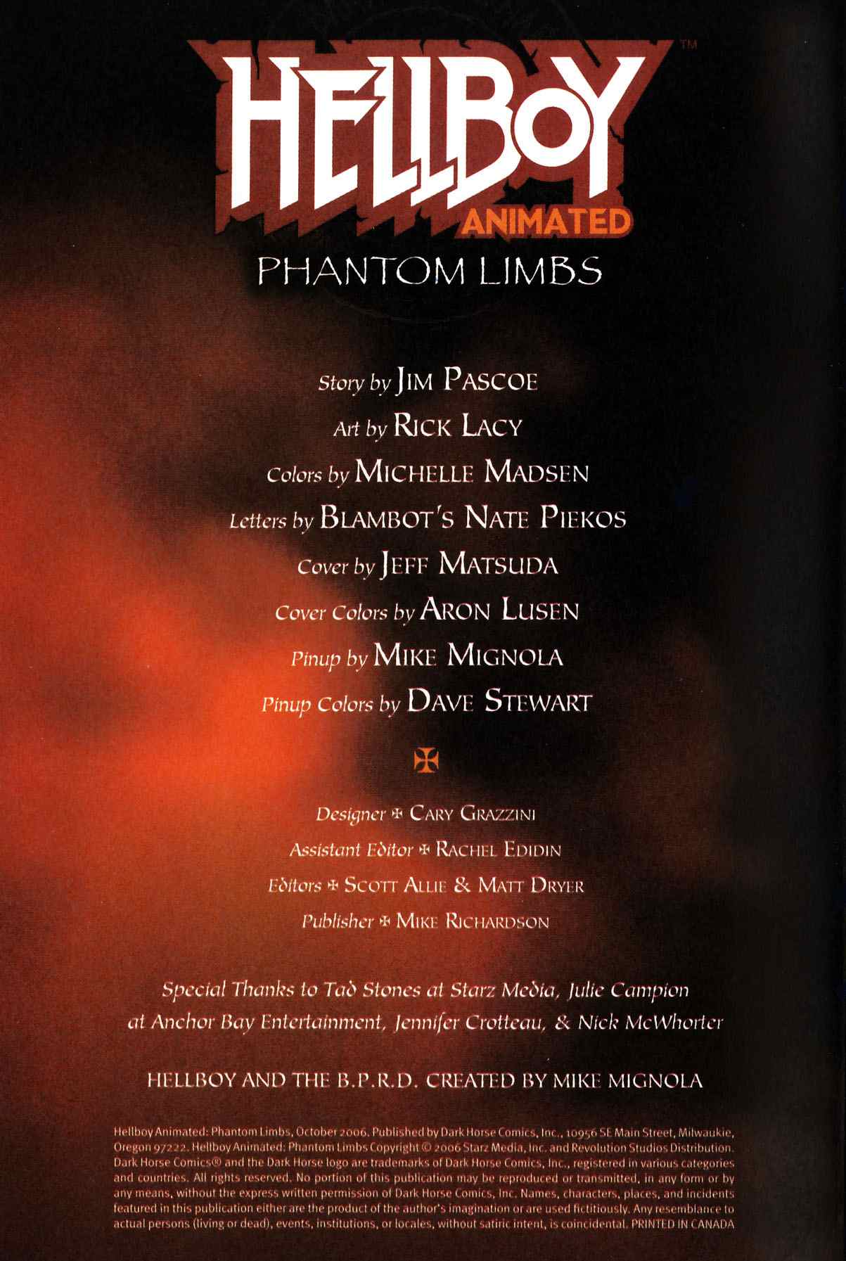 Read online Hellboy Animated: Phantom Limbs comic -  Issue # Full - 2