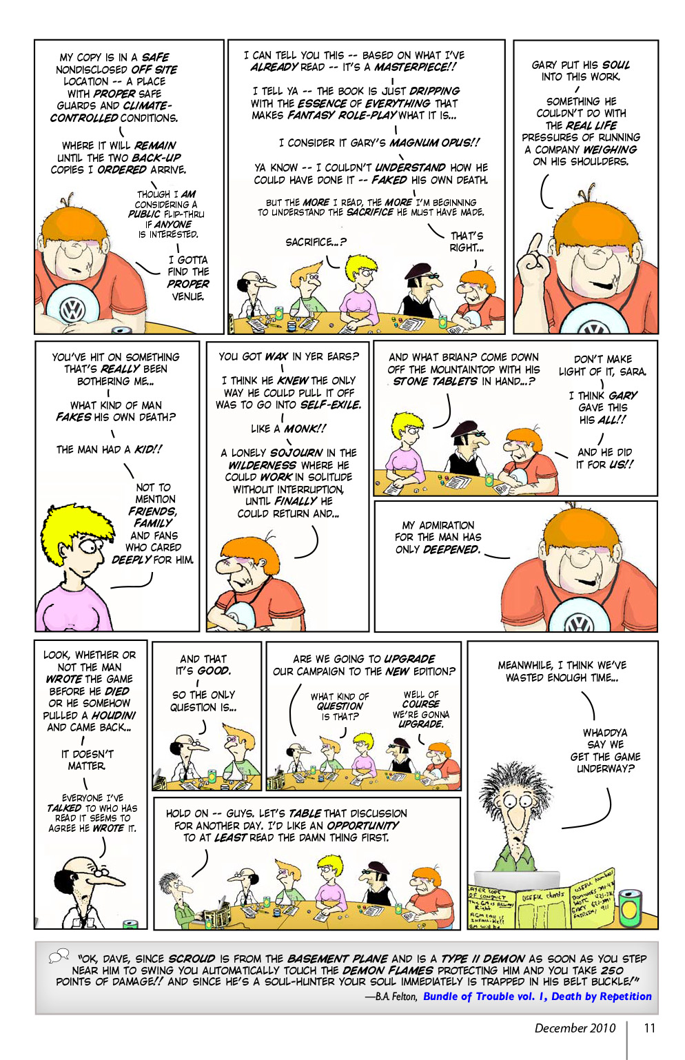 Read online Knights of the Dinner Table comic -  Issue #170 - 13