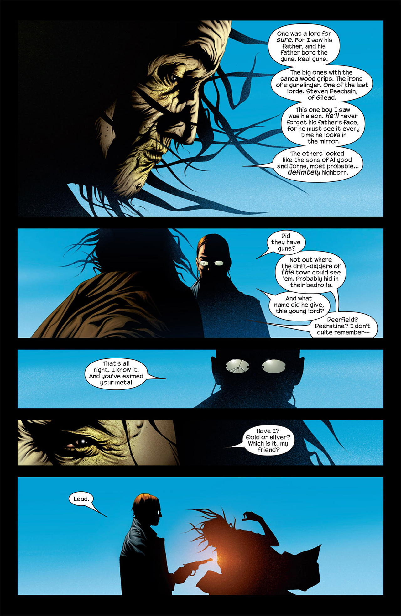 Read online Dark Tower: The Gunslinger Born comic -  Issue #4 - 13
