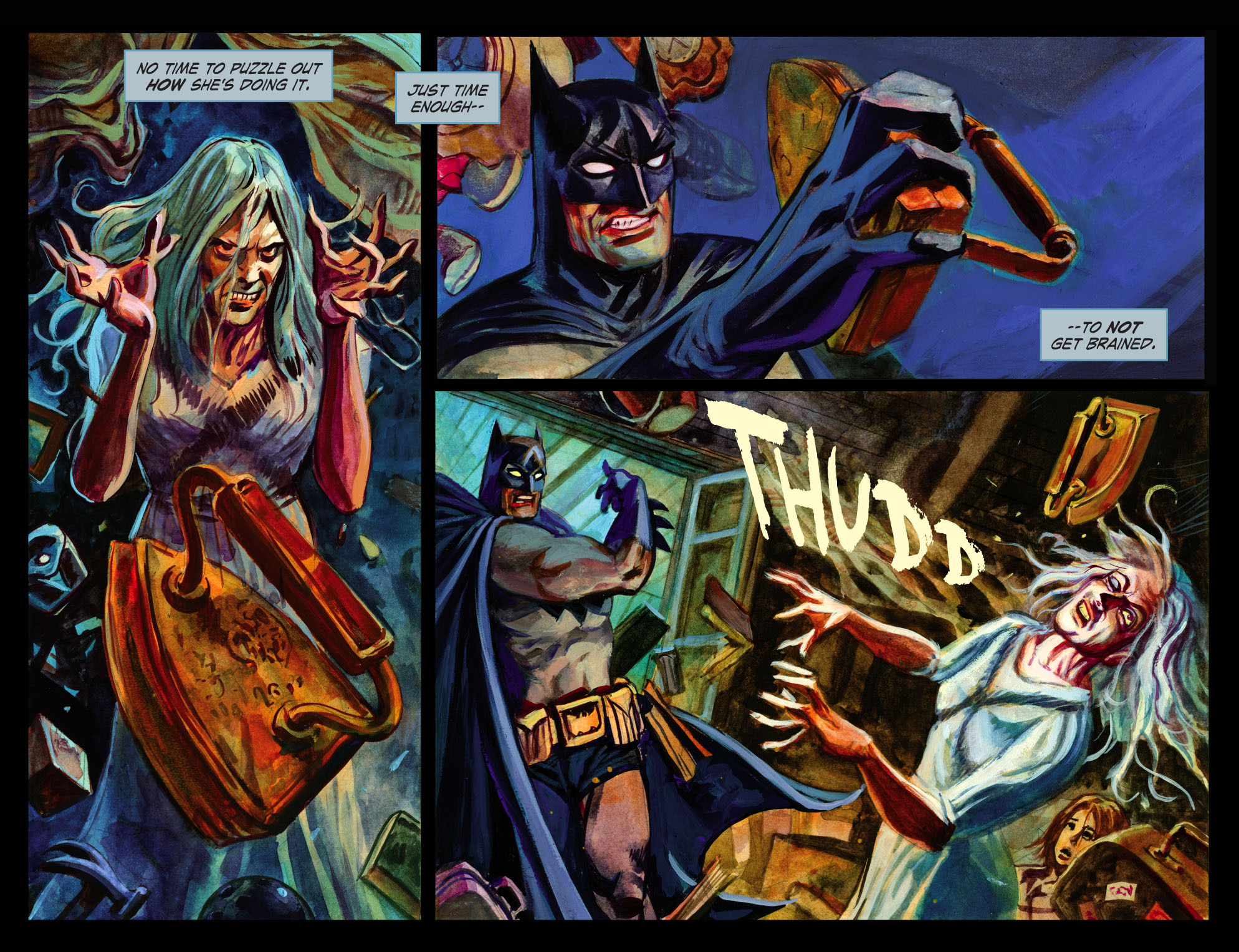 Read online Legends of the Dark Knight [I] comic -  Issue #87 - 8