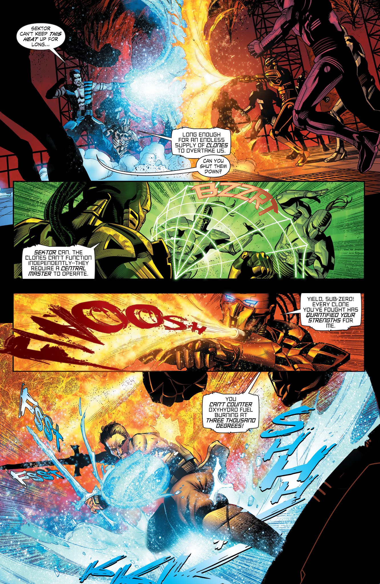 Read online Mortal Kombat X [I] comic -  Issue # _TPB 3 - 119