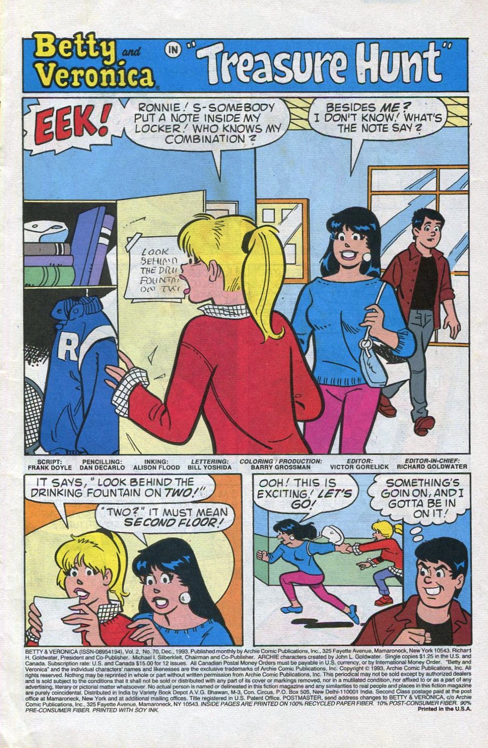 Read online Betty and Veronica (1987) comic -  Issue #70 - 3