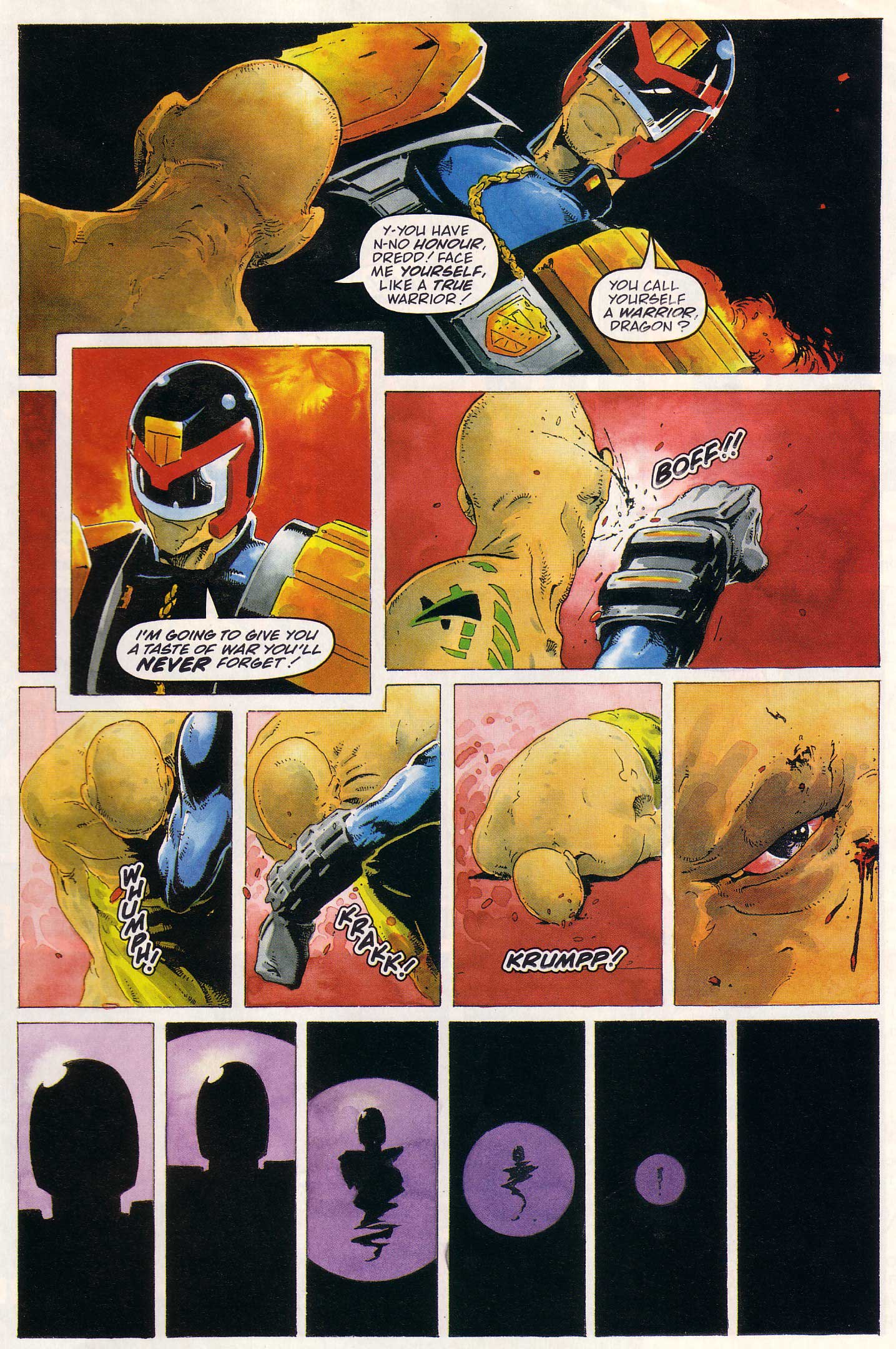 Read online Judge Dredd Lawman of the Future comic -  Issue #16 - 27