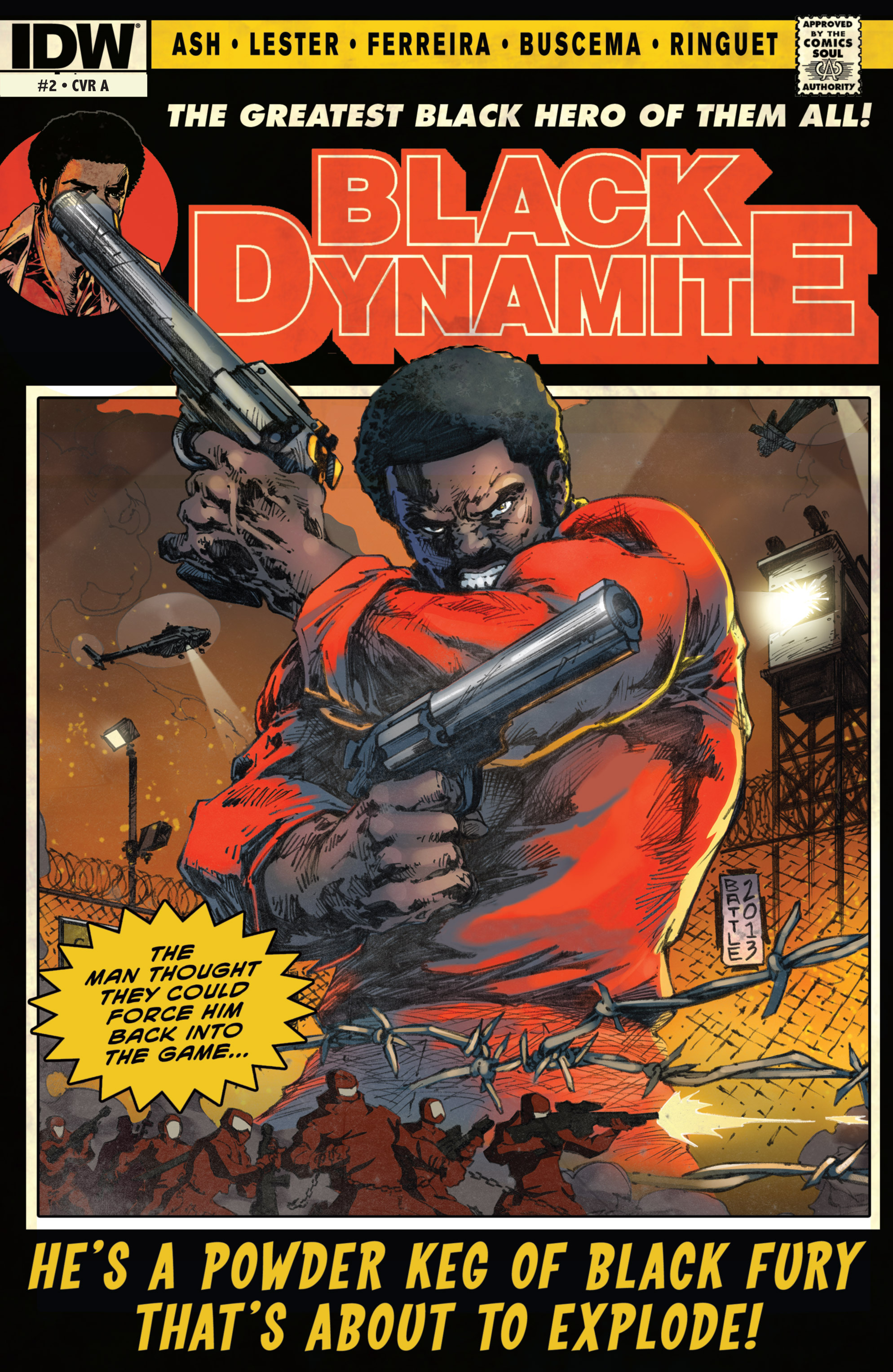 Read online Black Dynamite comic -  Issue #2 - 1