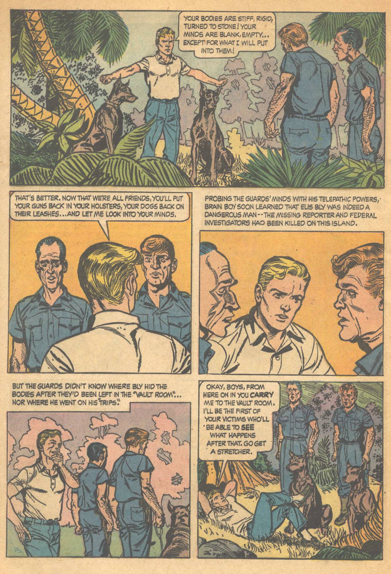Read online Brain Boy (1962) comic -  Issue #4 - 12