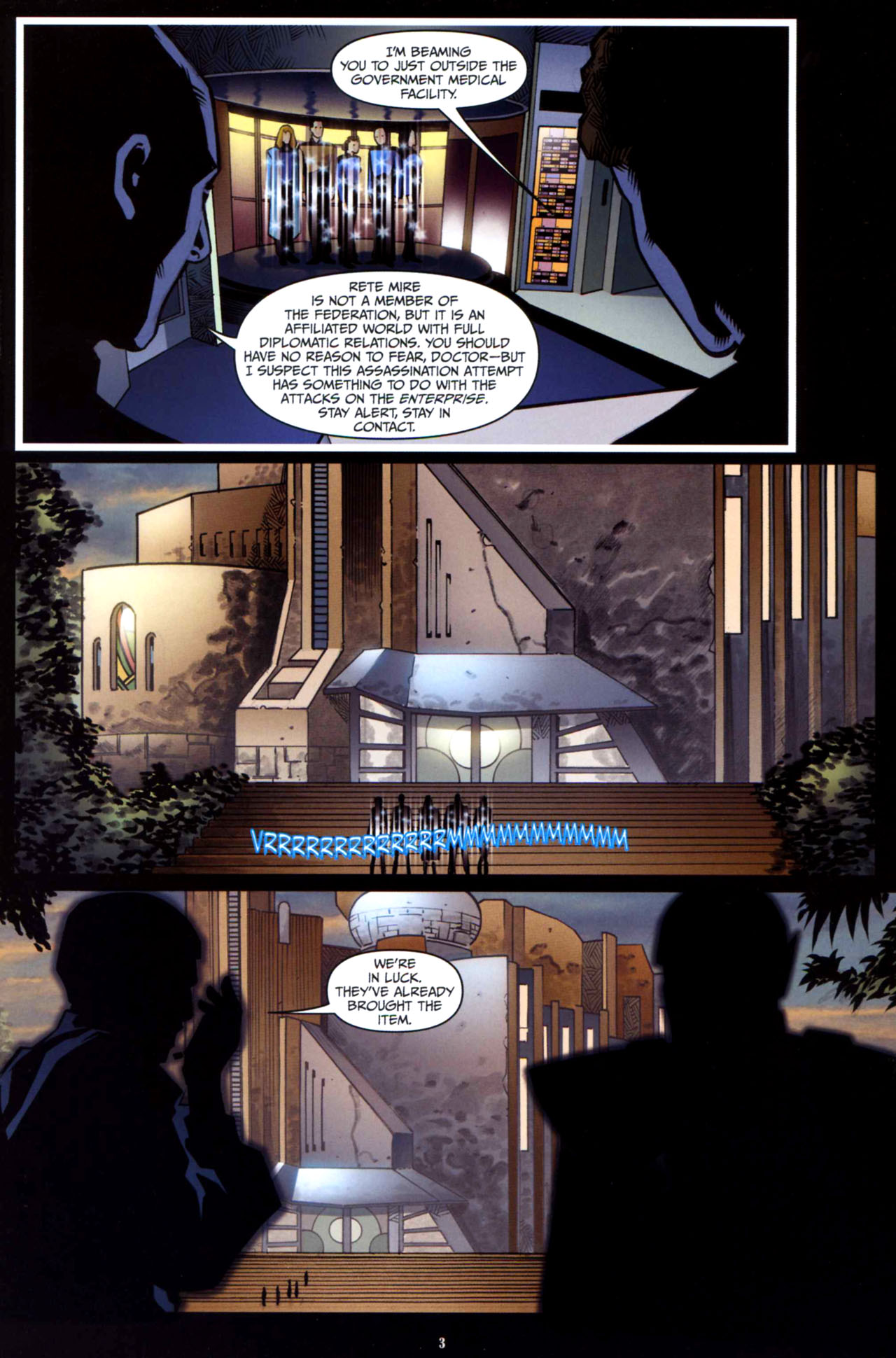 Star Trek: The Next Generation: Intelligence Gathering Issue #5 #5 - English 5