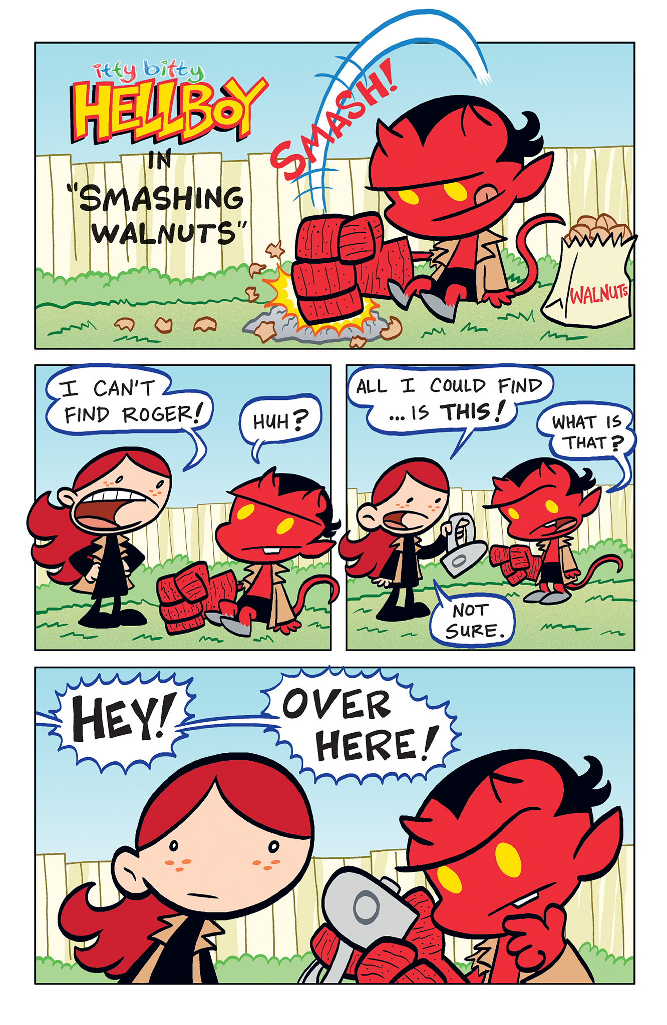 Read online Itty Bitty Hellboy comic -  Issue #1 - 6