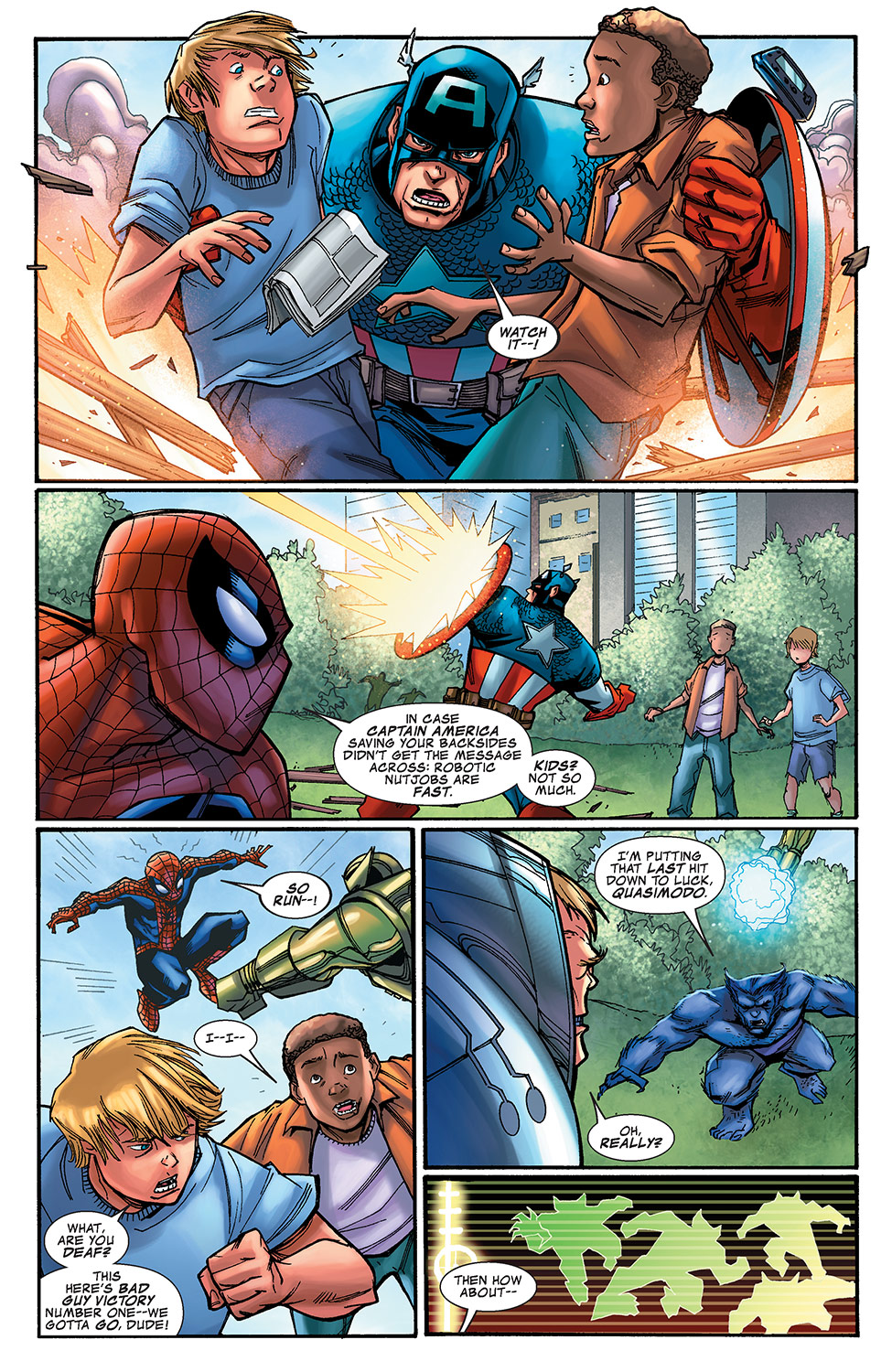 Read online Captain America & the Korvac Saga comic -  Issue #1 - 4