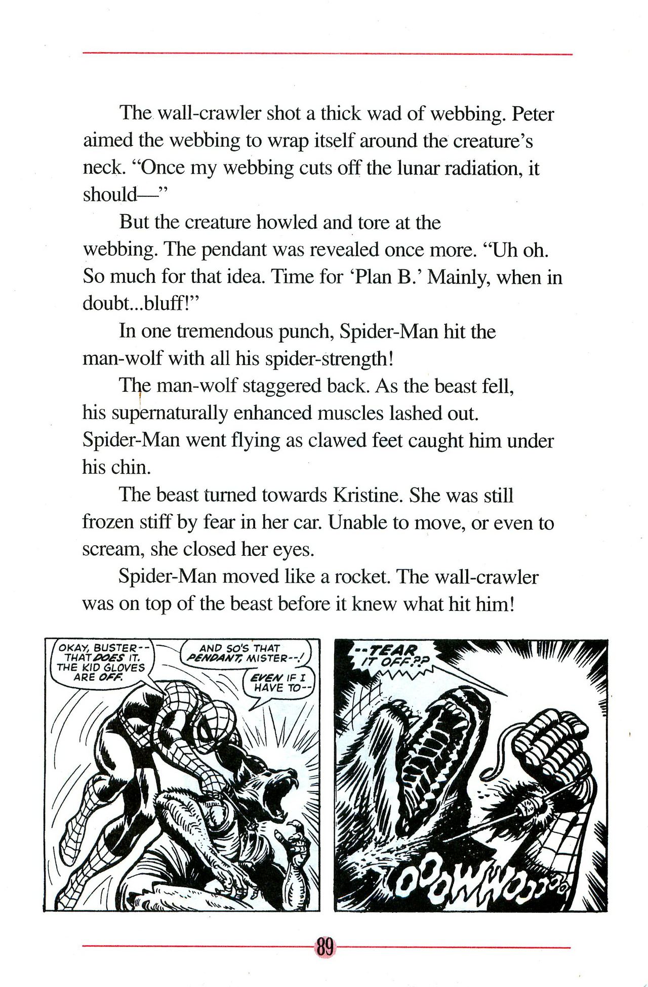 Read online Marvel Chillers: The Mark of the Man-Wolf comic -  Issue # Full - 91