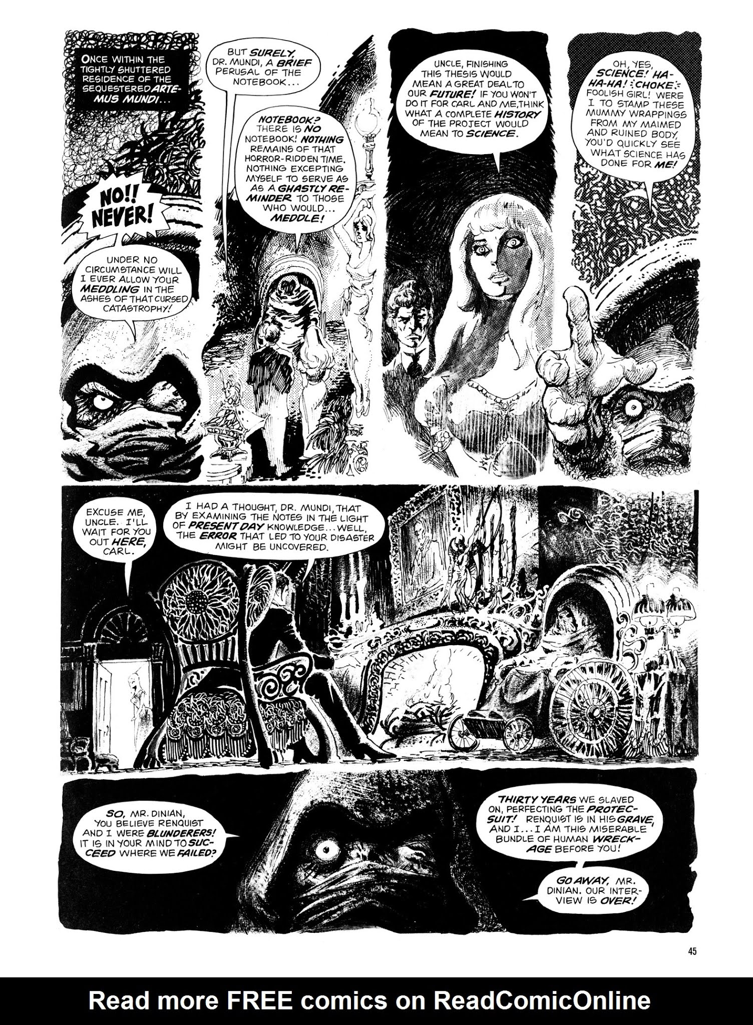 Read online Creepy Archives comic -  Issue # TPB 14 (Part 1) - 45