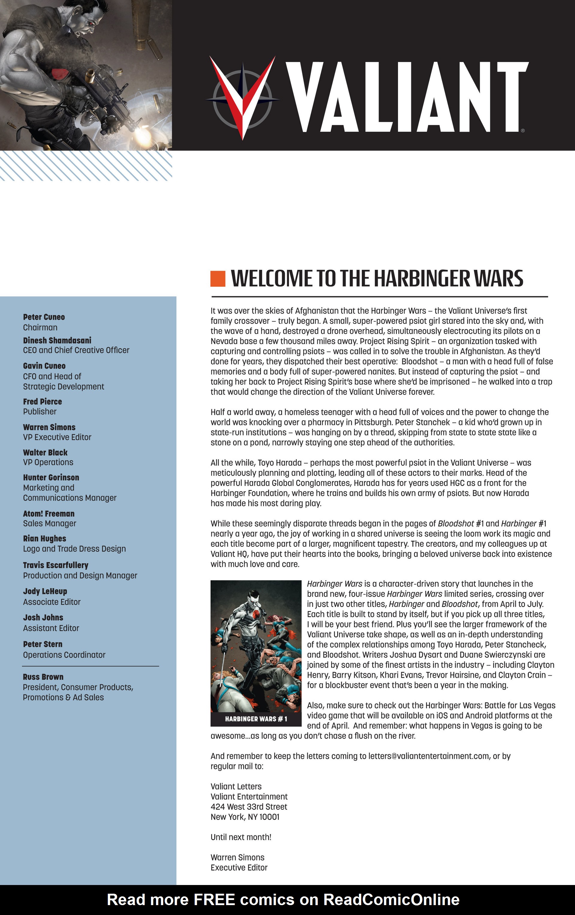 Read online Harbinger Wars comic -  Issue #1 - 36