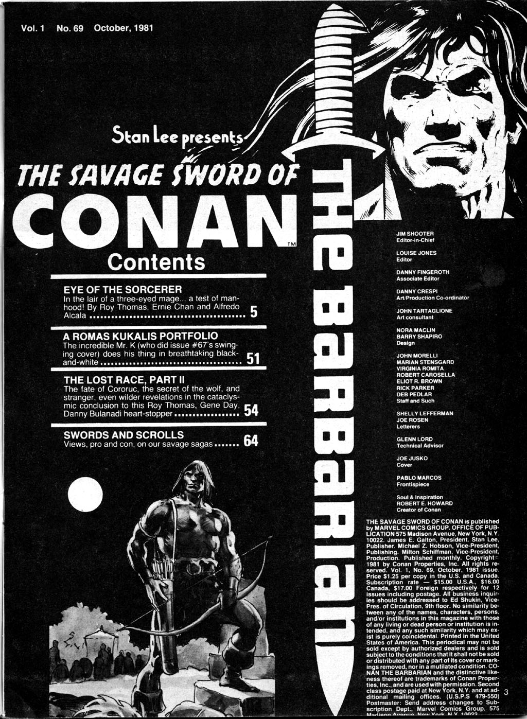 Read online The Savage Sword Of Conan comic -  Issue #69 - 3