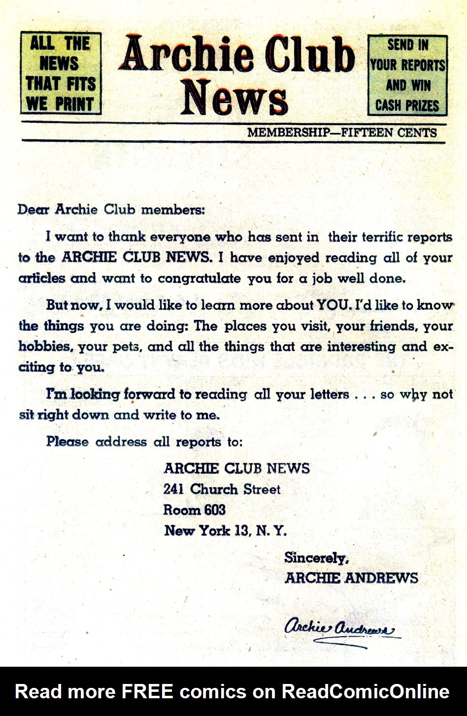 Read online Pep Comics comic -  Issue #166 - 26