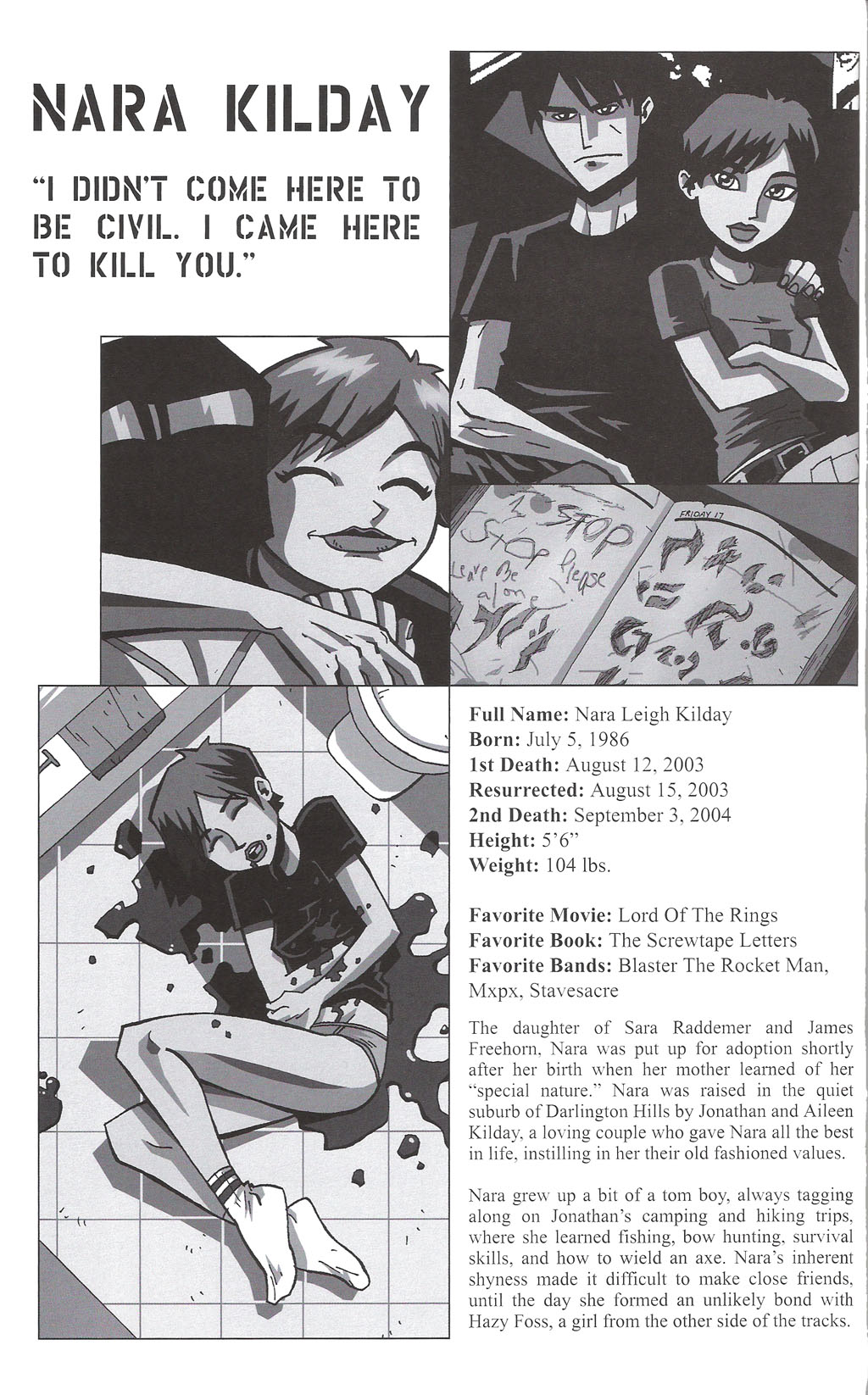Read online Dead@17: Rough Cut comic -  Issue #3 - 53
