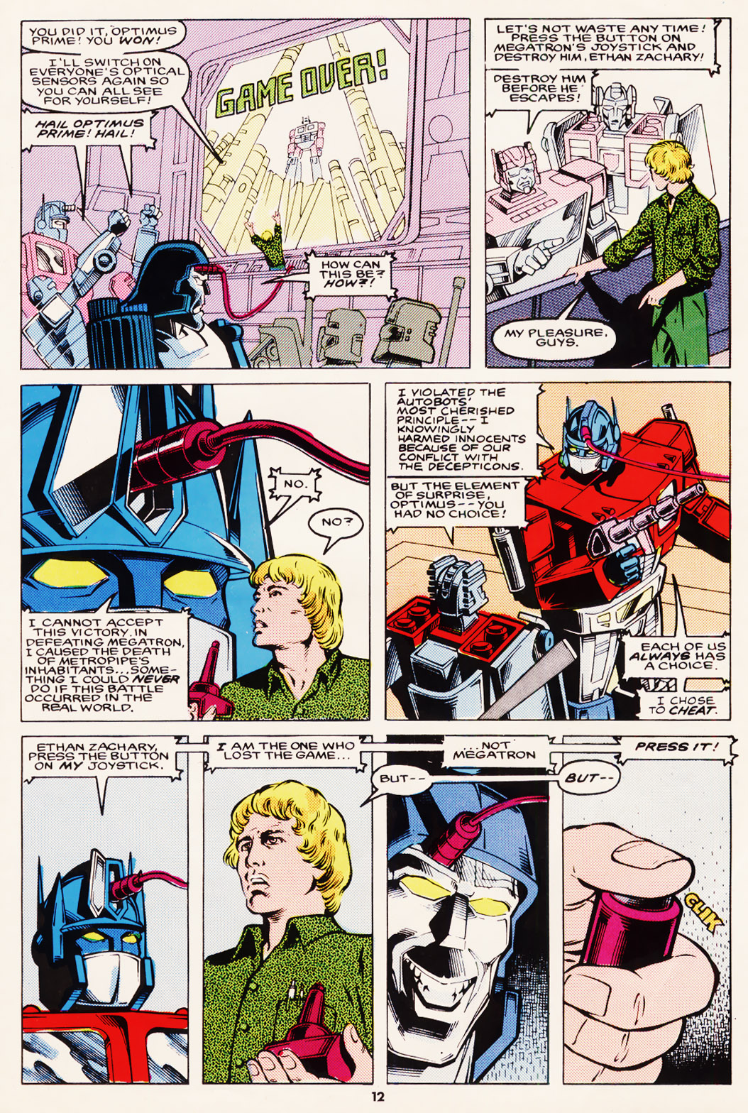 Read online The Transformers (UK) comic -  Issue #106 - 12