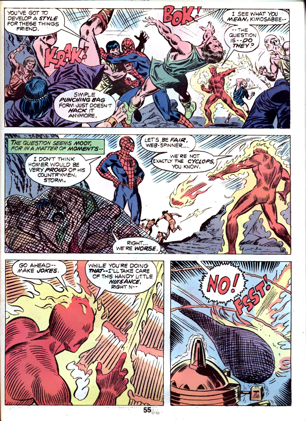 Read online Marvel Treasury Edition comic -  Issue #27 - 57