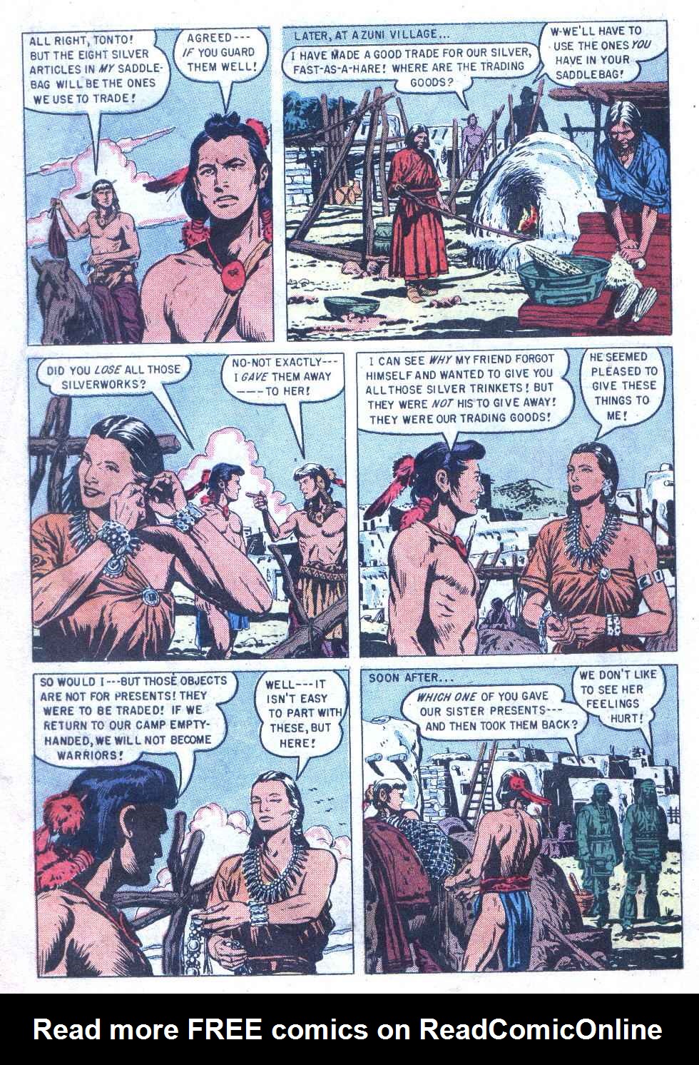 Read online Lone Ranger's Companion Tonto comic -  Issue #22 - 10
