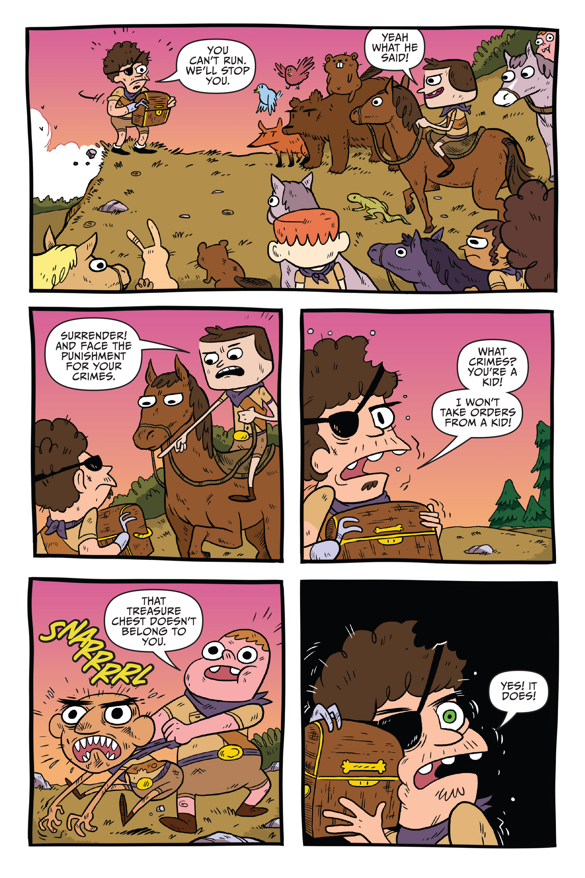 Read online Clarence: Chicken Phantom comic -  Issue # Full - 128