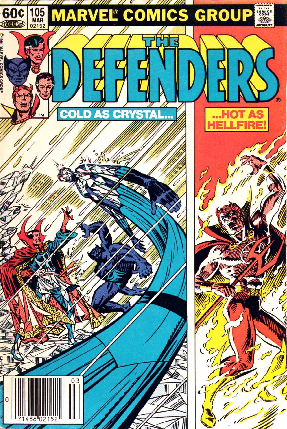 The Defenders (1972) Issue #105 #106 - English 1