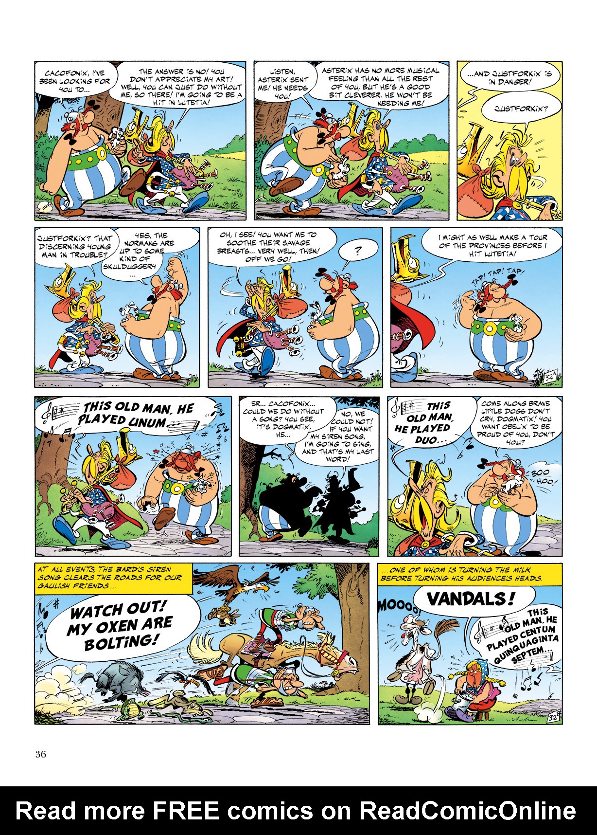 Read online Asterix comic -  Issue #9 - 37