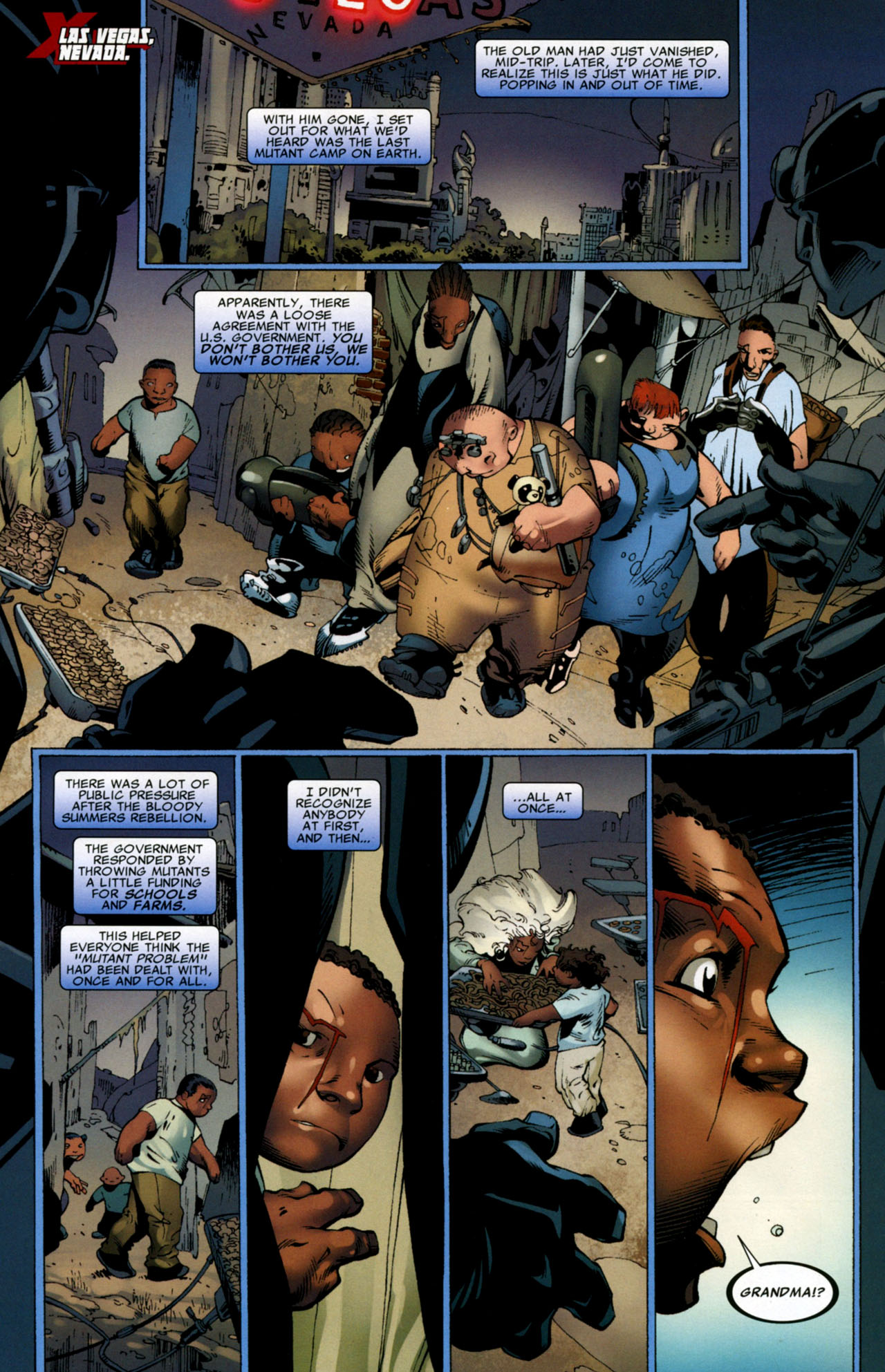 Read online X-Men: The Times and Life of Lucas Bishop comic -  Issue #2 - 11