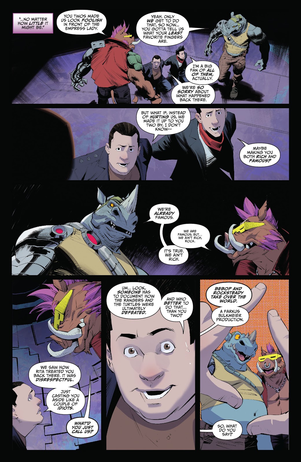 Mighty Morphin Power Rangers/ Teenage Mutant Ninja Turtles II issue 4 - Page 10