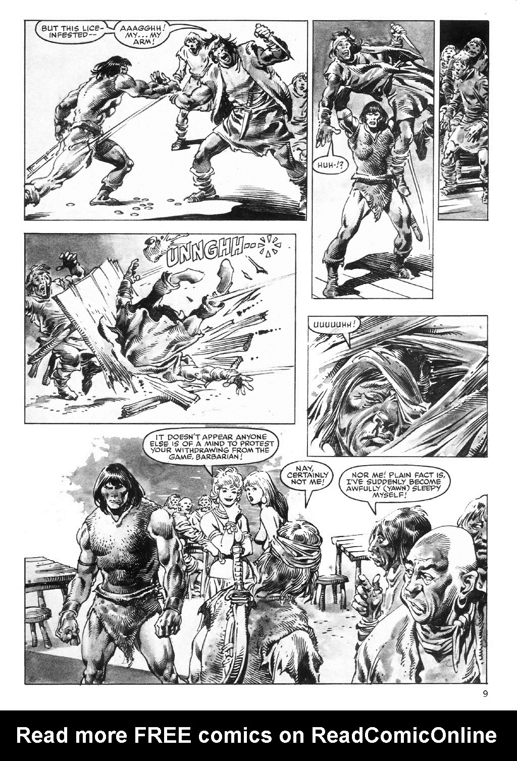 Read online The Savage Sword Of Conan comic -  Issue #98 - 9