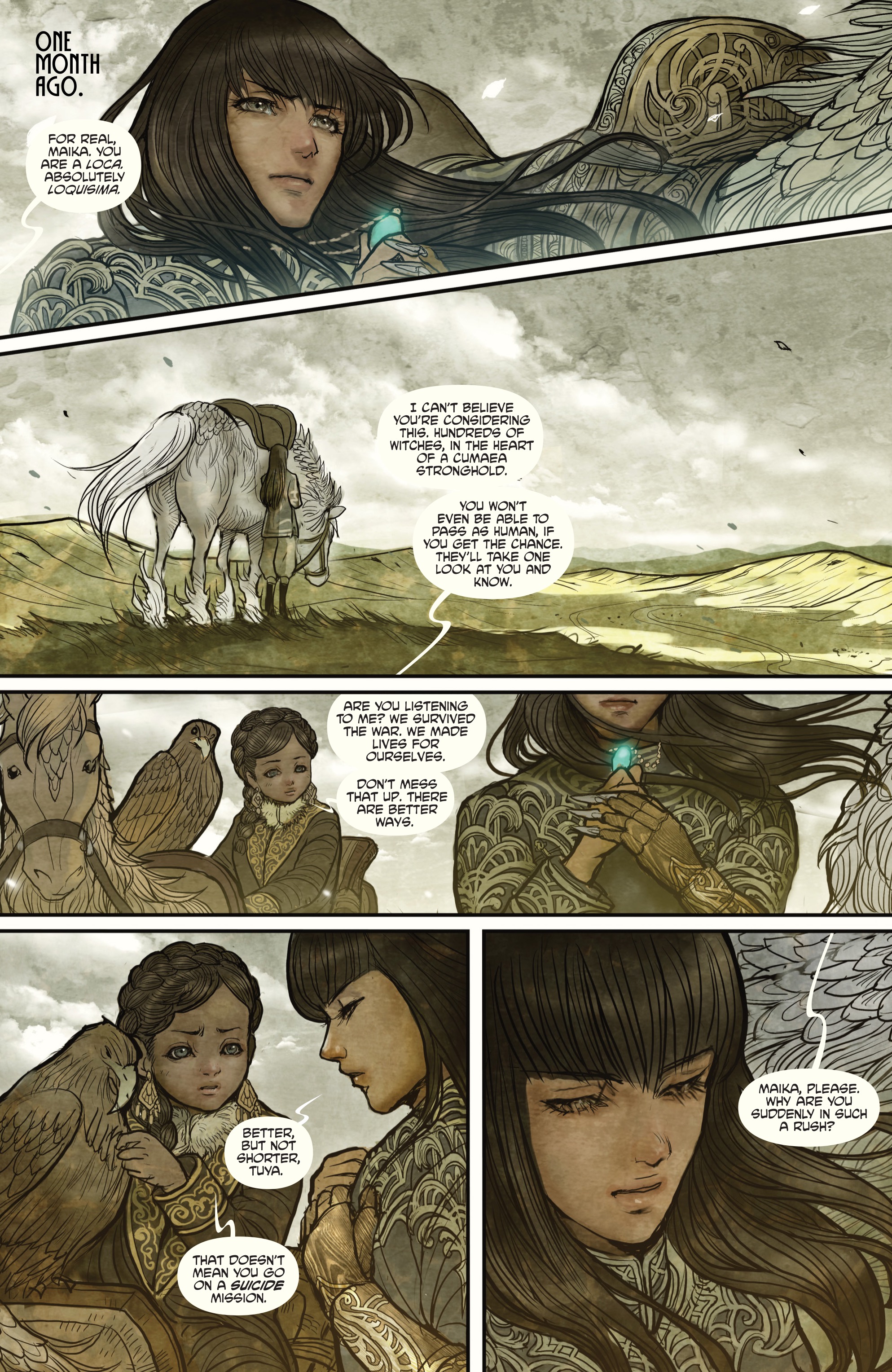 Read online Monstress comic -  Issue #1 - 13