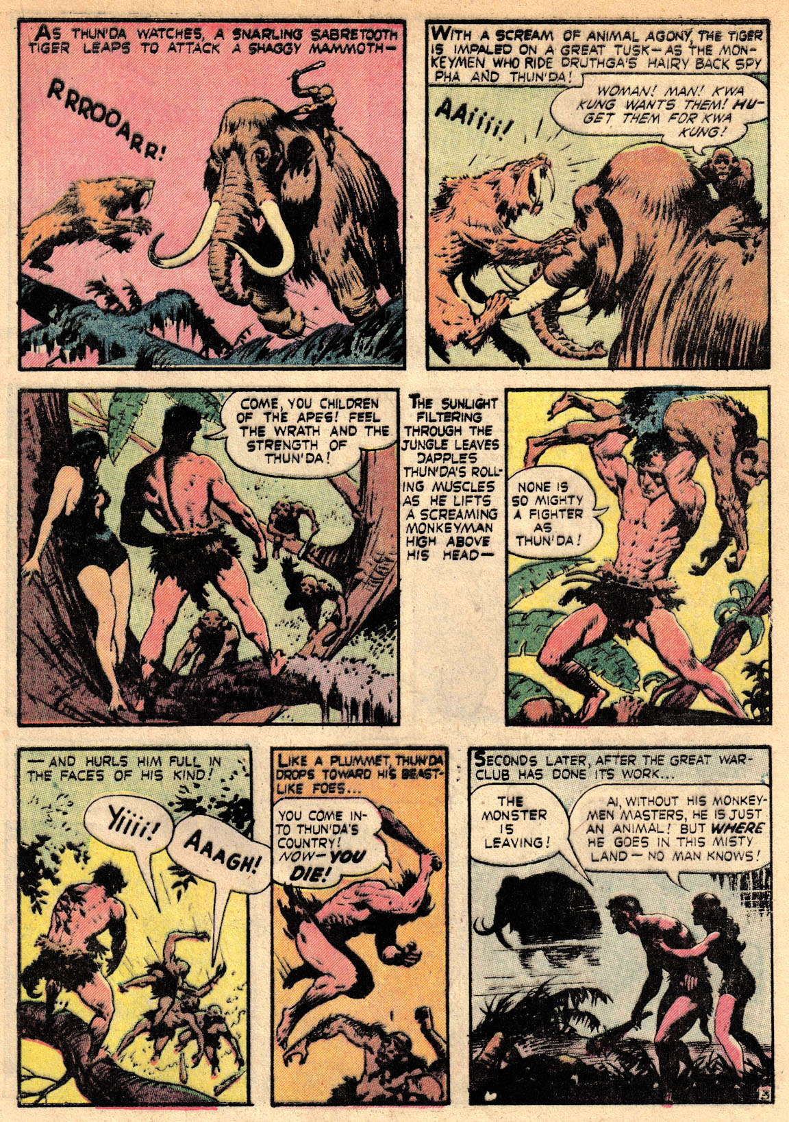 Read online Thun'da: King of the Congo comic -  Issue #1 - 15