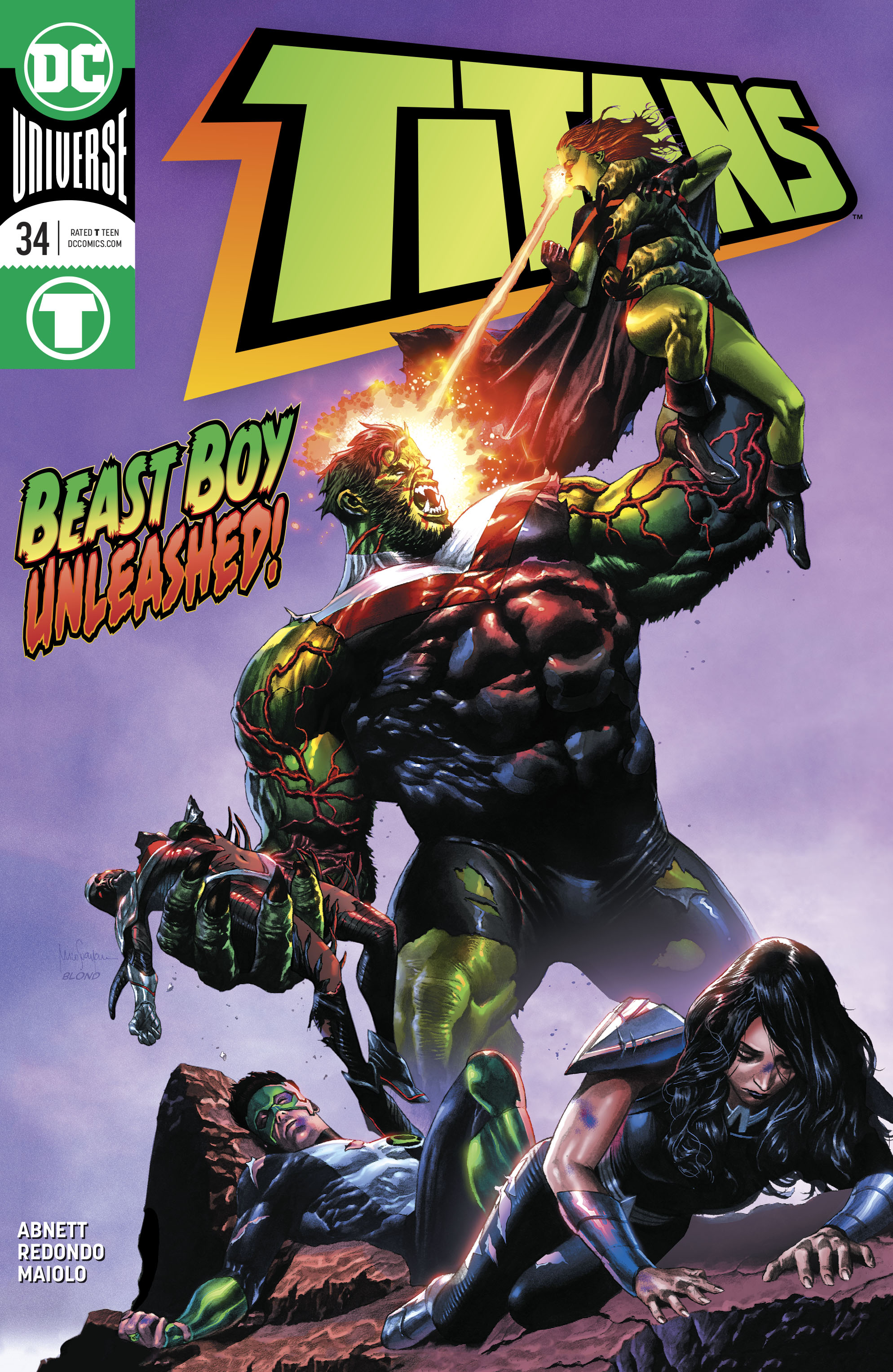 Read online Titans (2016) comic -  Issue #34 - 1