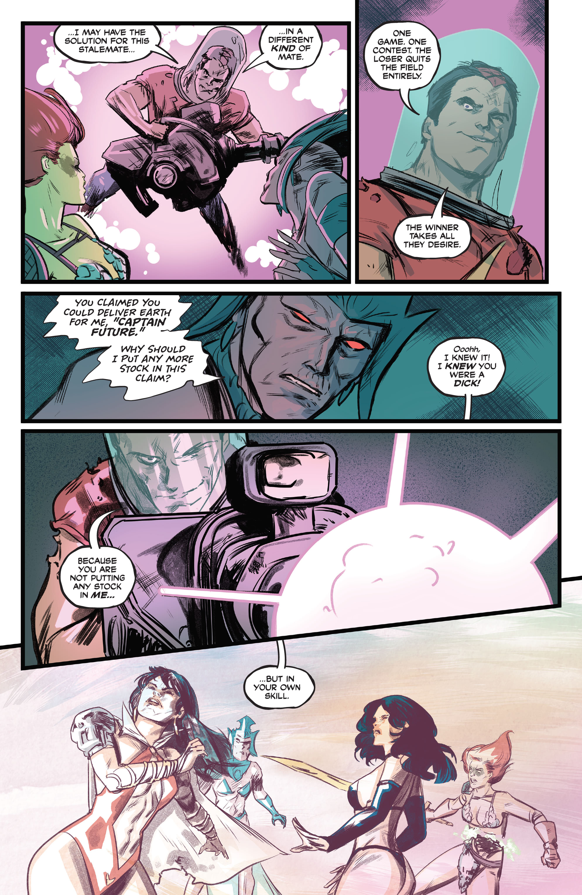 Read online Die!Namite Never Dies comic -  Issue #4 - 24