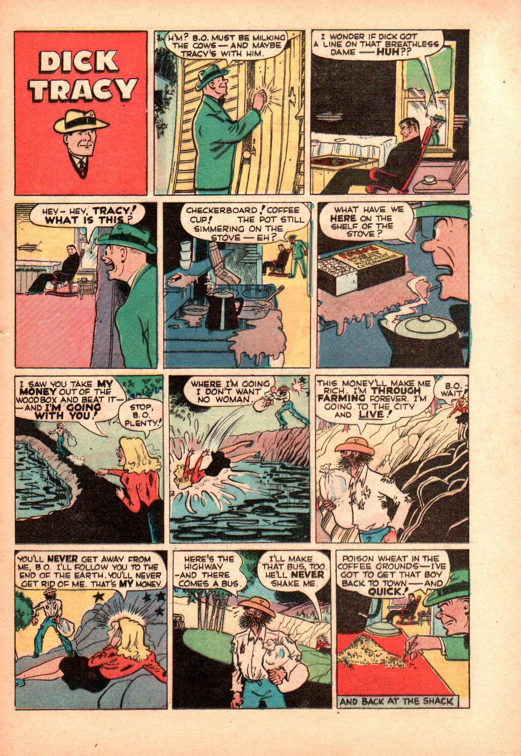Read online Dick Tracy comic -  Issue #36 - 21