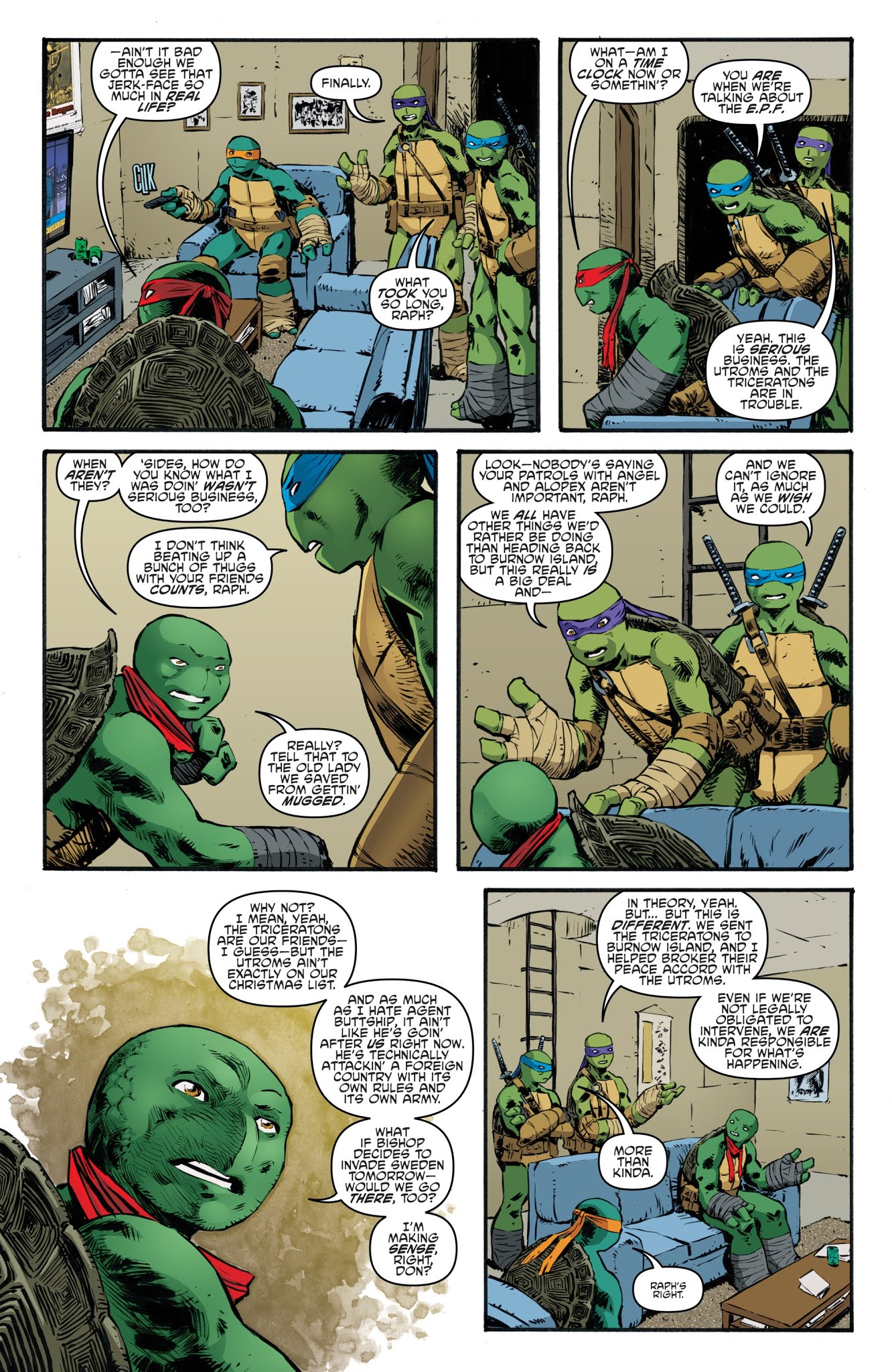 Read online Teenage Mutant Ninja Turtles (2011) comic -  Issue #86 - 14