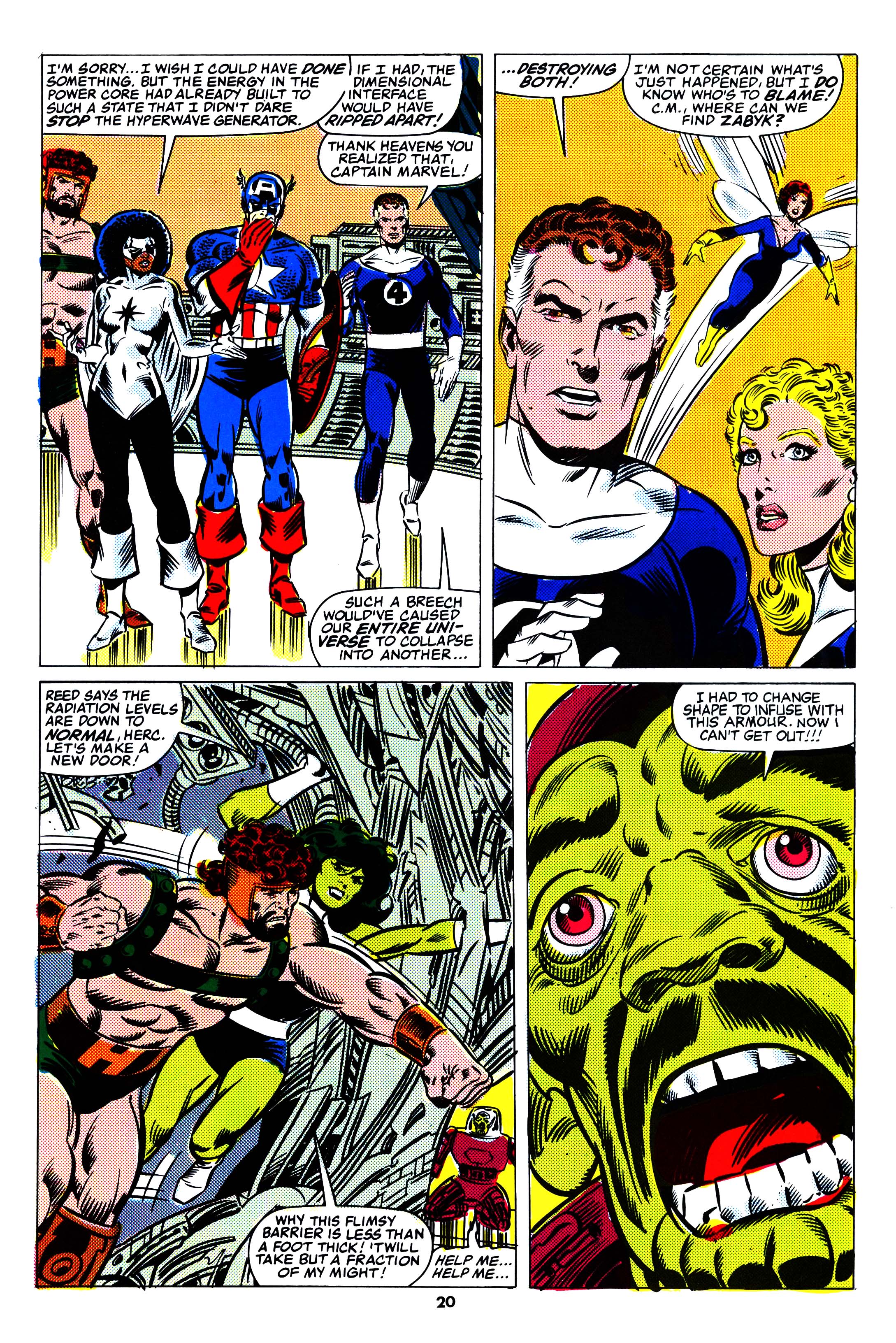 Read online Secret Wars (1985) comic -  Issue #56 - 20